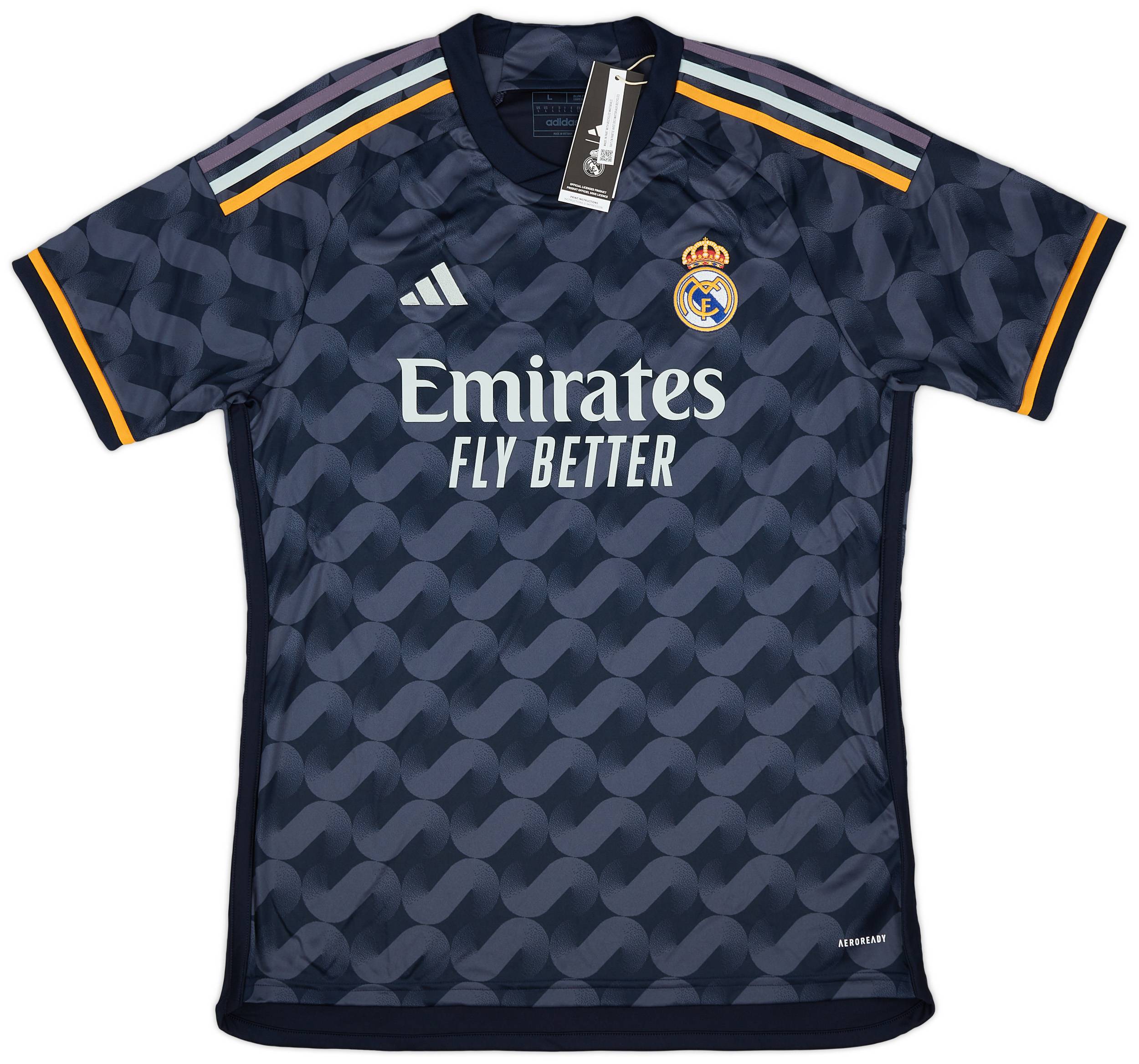 23-24 Real Madrid ベリンガム #5 2023-24 Real Madrid Away Shirt Bellingham #5