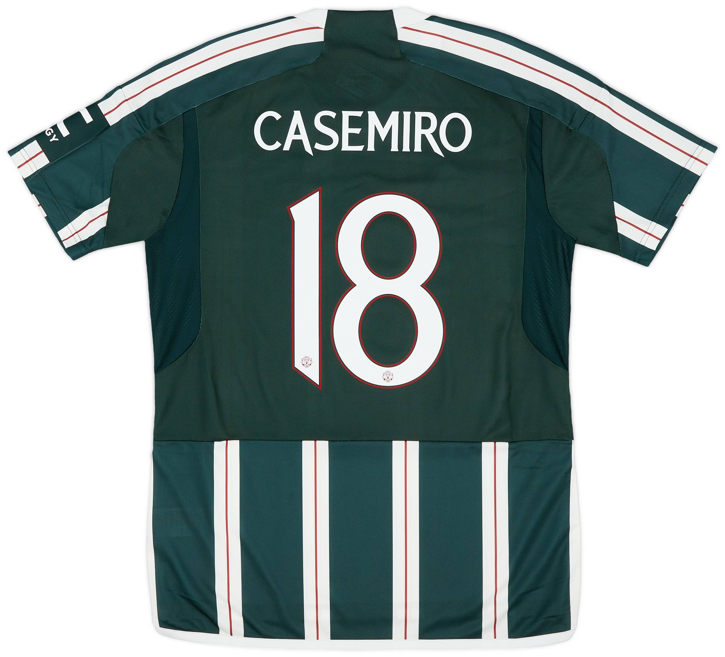 2023-24 Manchester United Away Shirt Casemiro #18