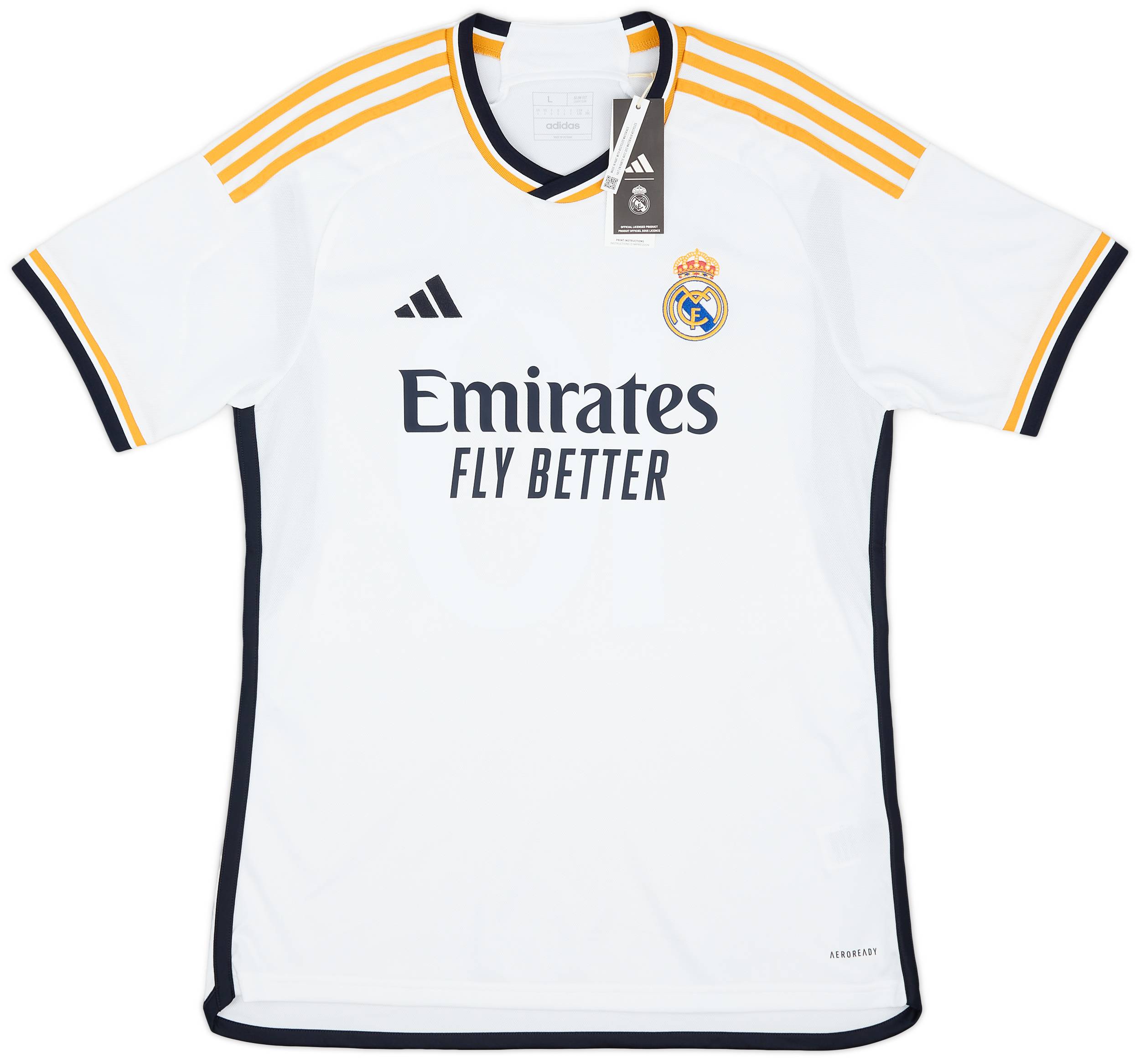 2023-24 Real Madrid Home Shirt Bellingham #5
