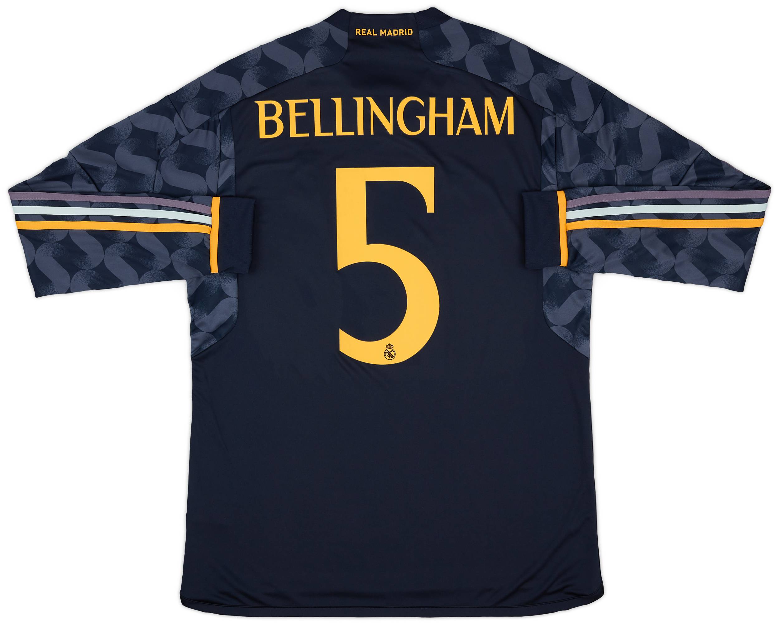 2023-24 Real Madrid Away L/S Shirt Bellingham #5
