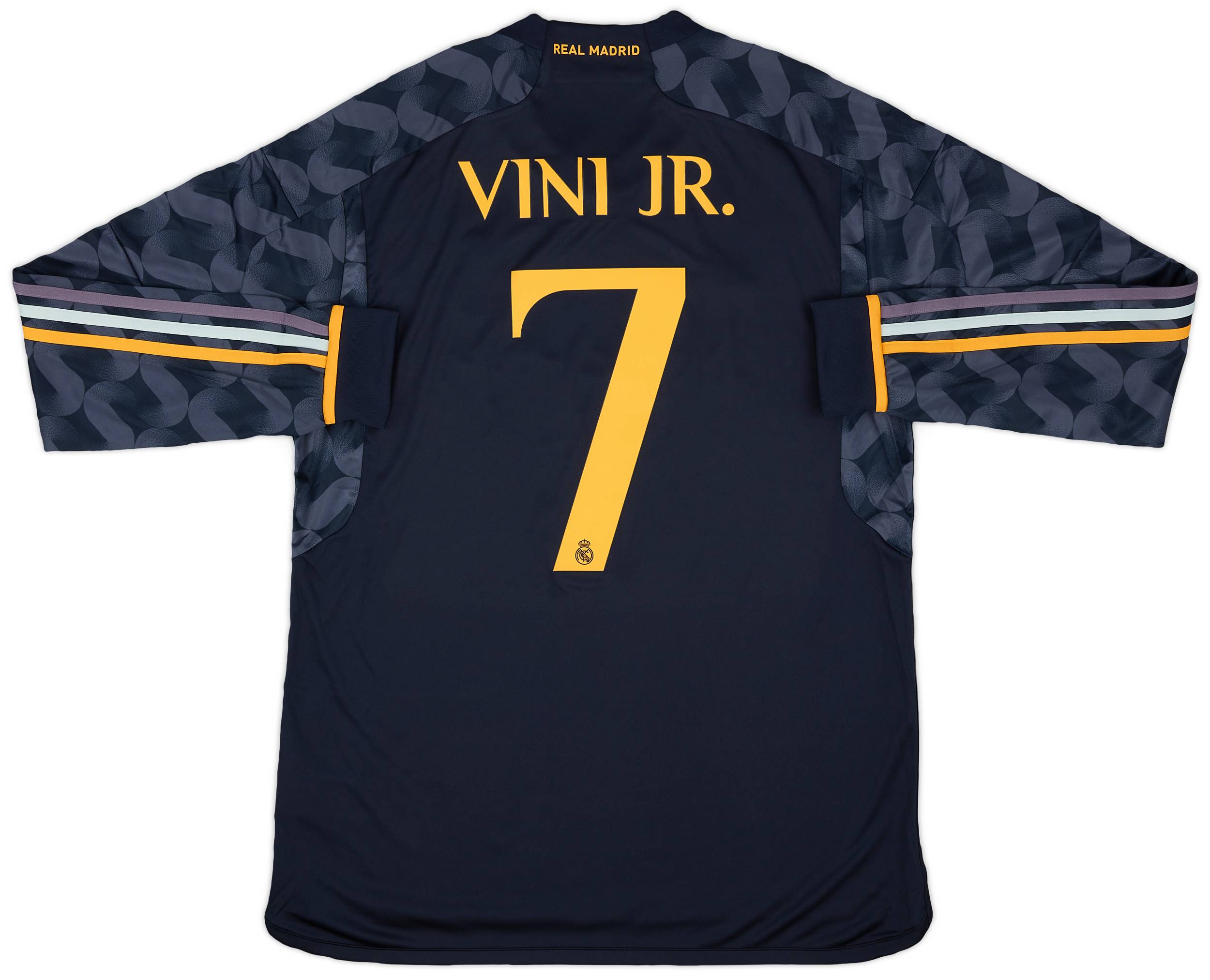 2023-24 Real Madrid Away L/S Shirt Vini Jr. #7