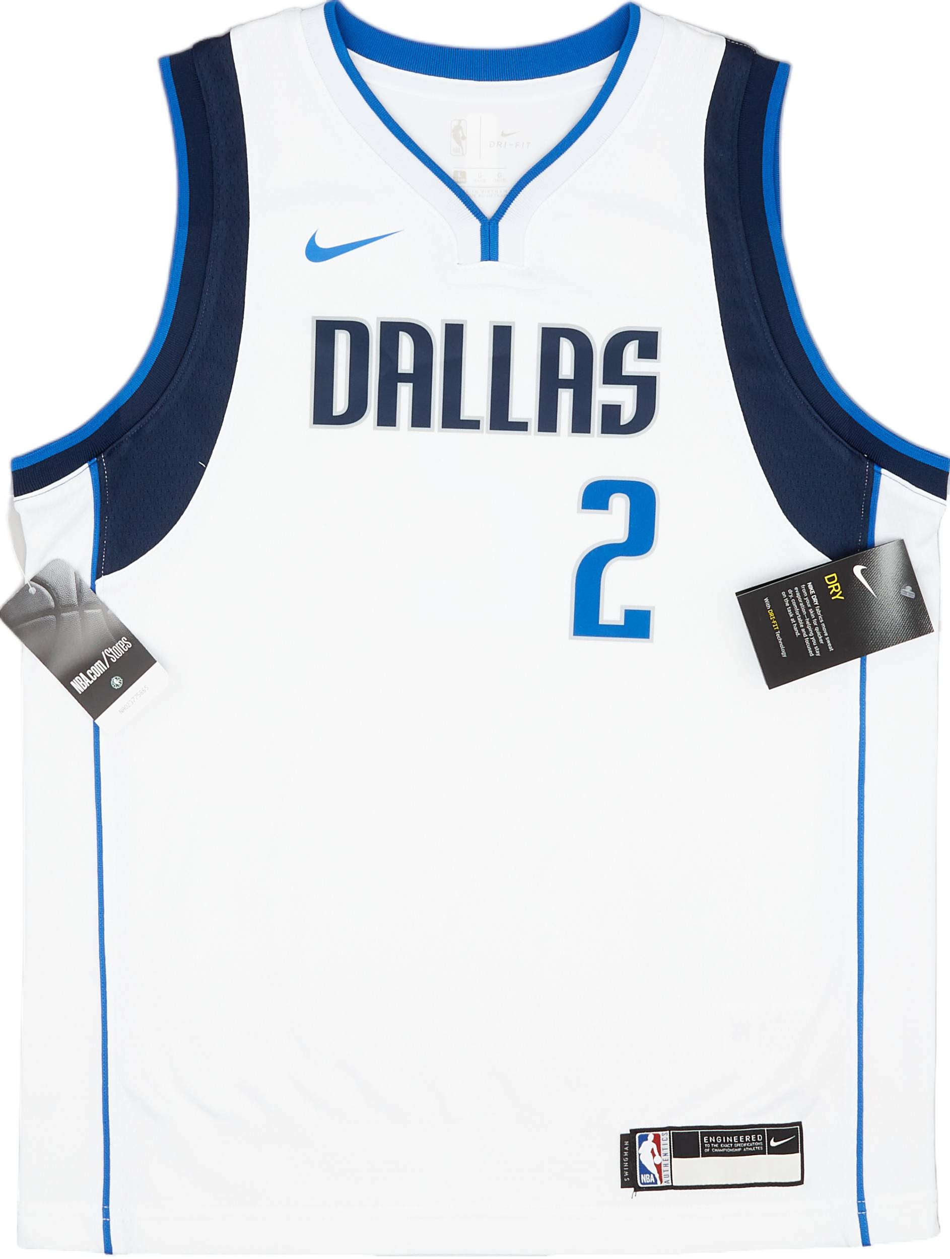 2023 Dallas Mavericks Irving 2 Nike Swingman Home Jersey L.Kids