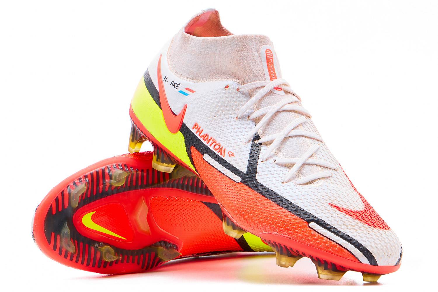 2021 Nike Match Worn Phantom GT2 Elite DF Football Boots (Nathan Ake) *Very Good* FG 10