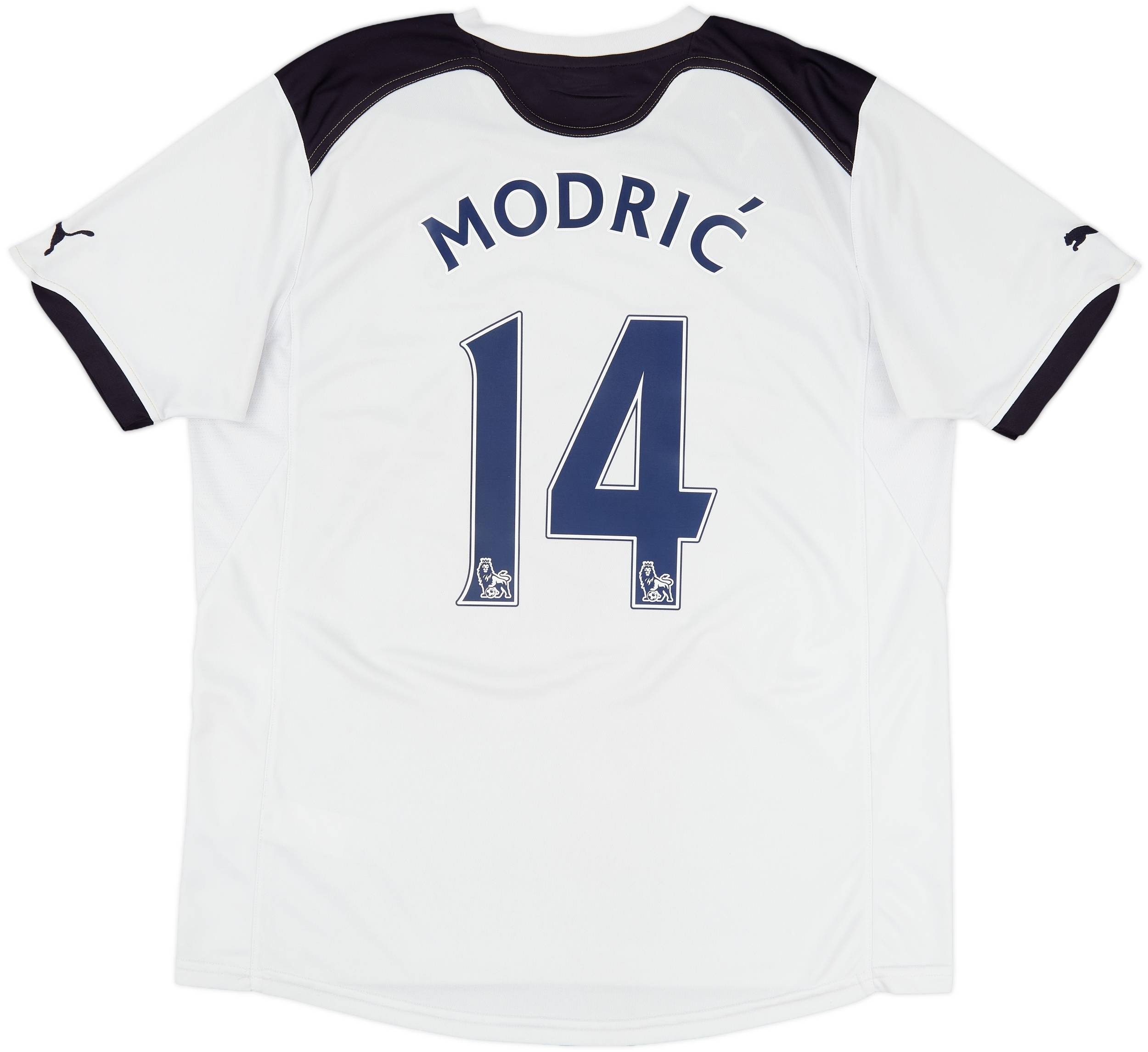 2010-11 Tottenham Home Shirt Modric #14 - 6/10 - (L)