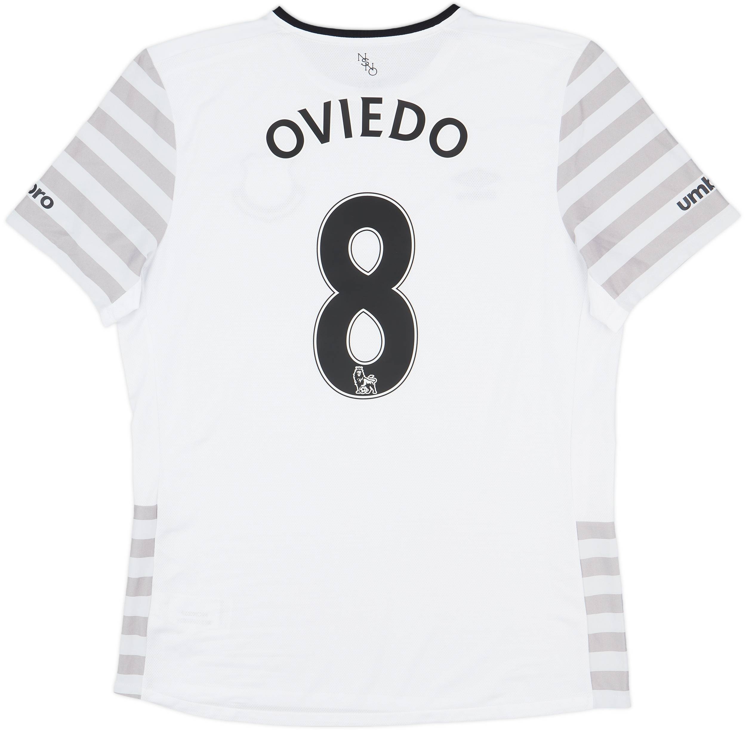 2015-16 Everton Away Shirt Oviedo #8 - 9/10 - (XL)