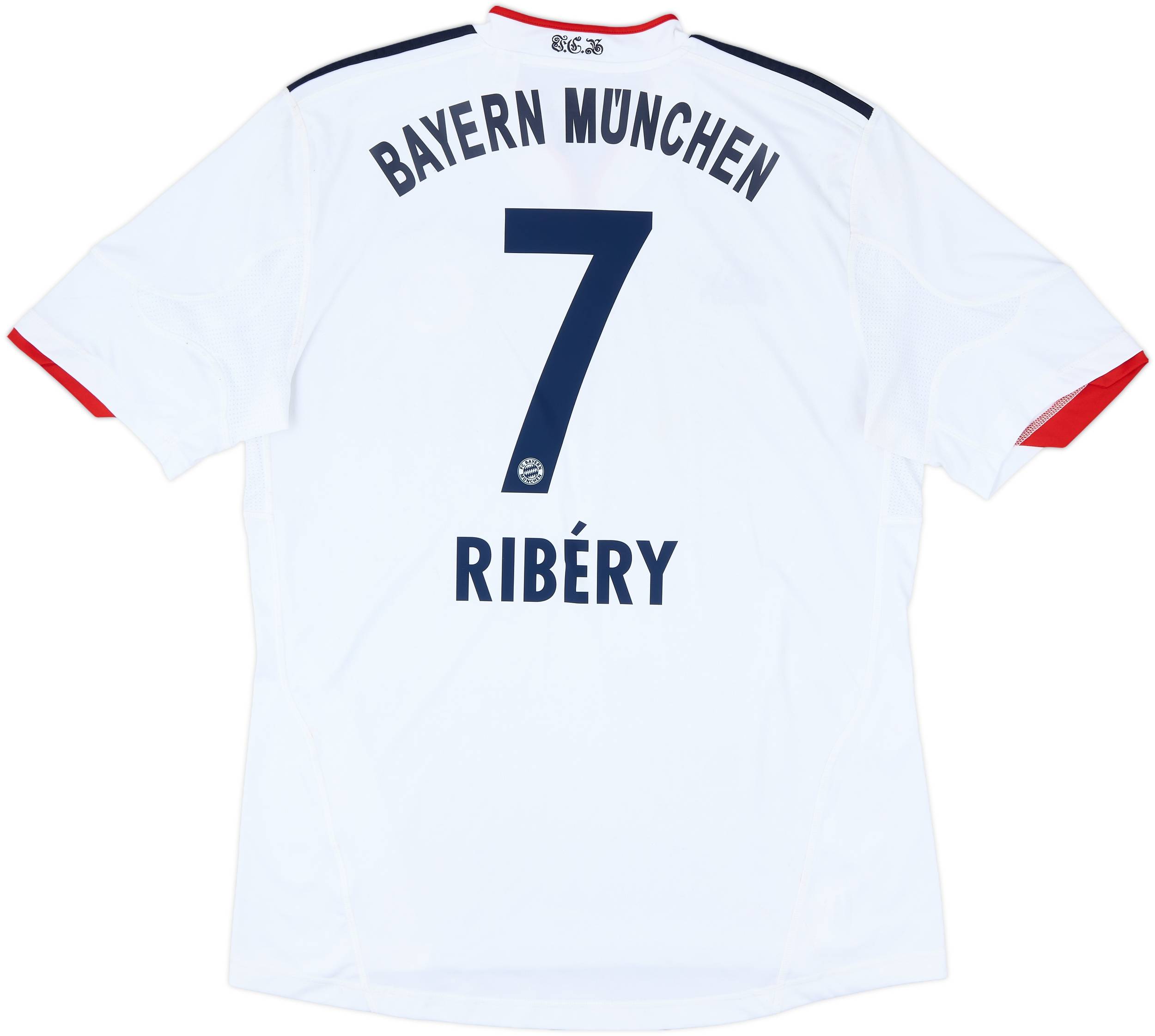 2010-11 Bayern Munich Away Shirt Ribery #7 - 6/10 - (L)