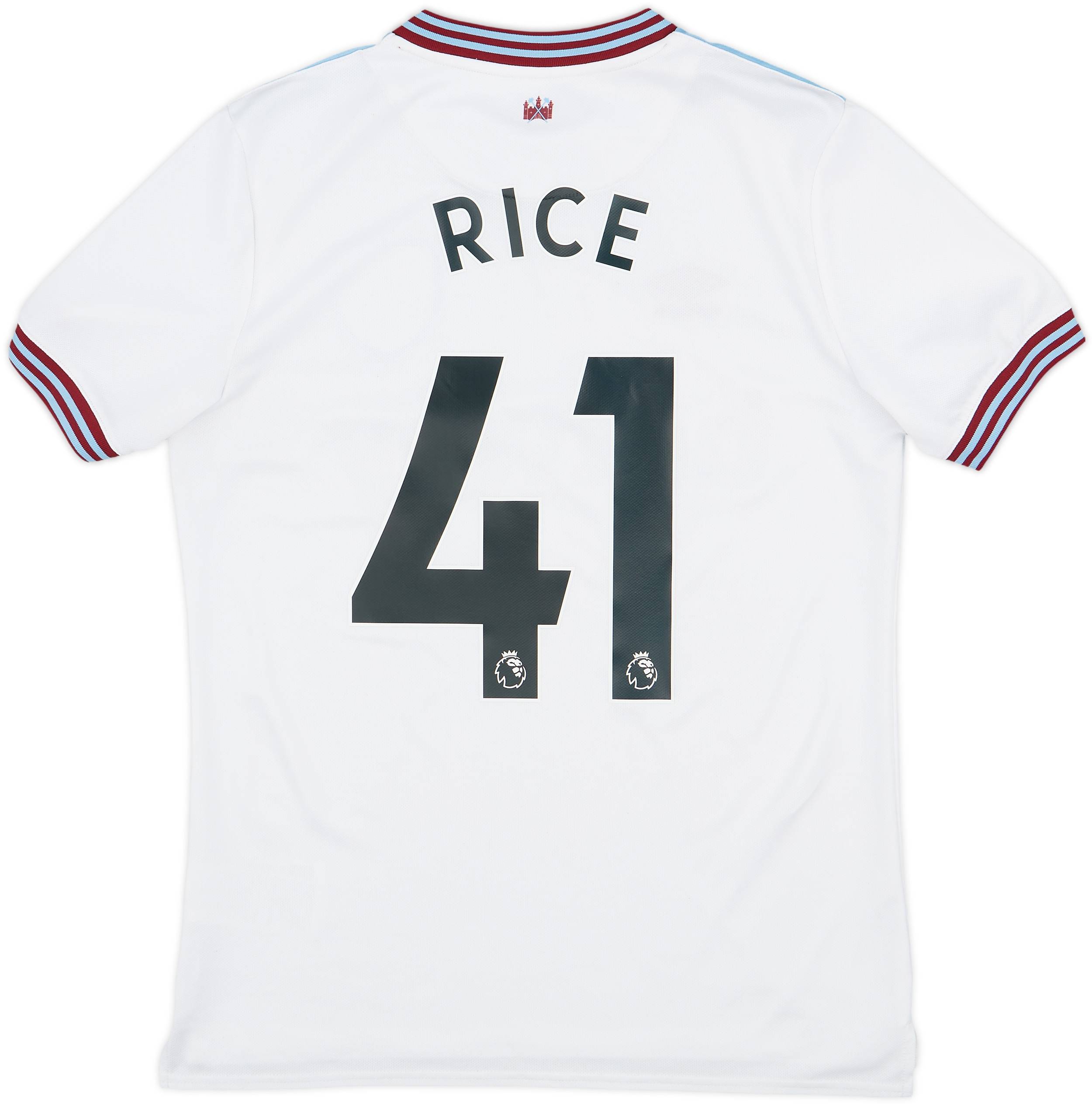 2019-20 West Ham Away Shirt Rice #41 - 7/10 - (M)
