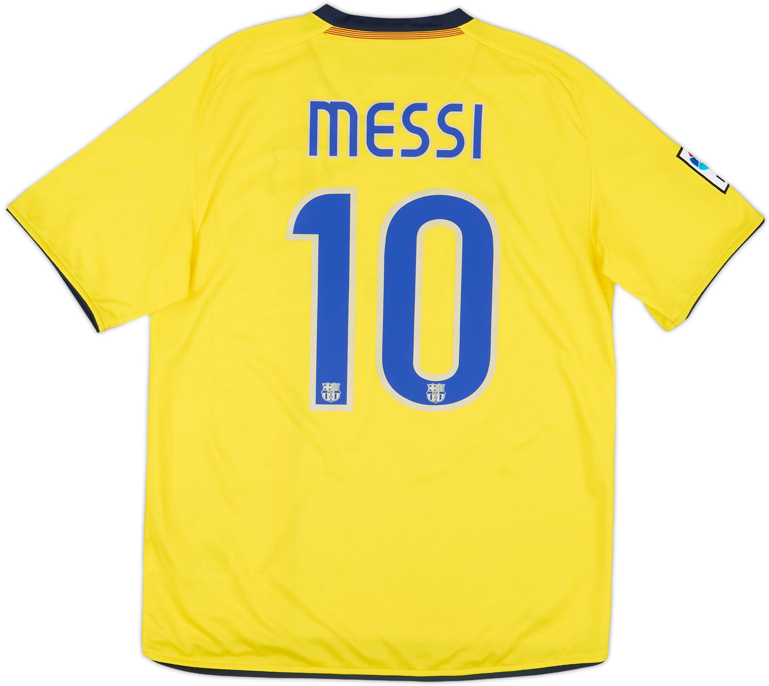 2008-10 Barcelona Away Shirt Messi #10