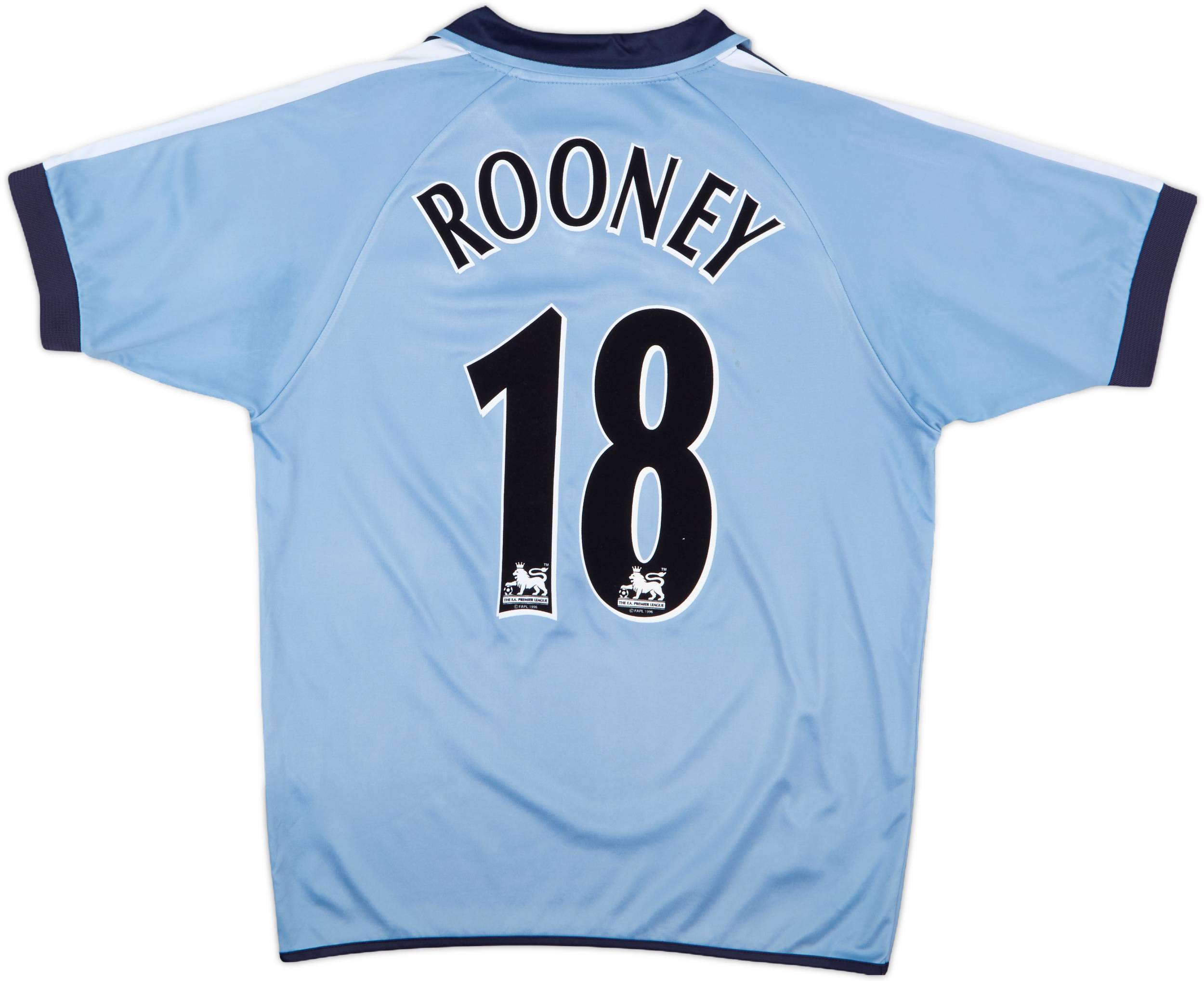 2003-04 Everton Third Shirt Rooney #18 - 6/10 - (L)