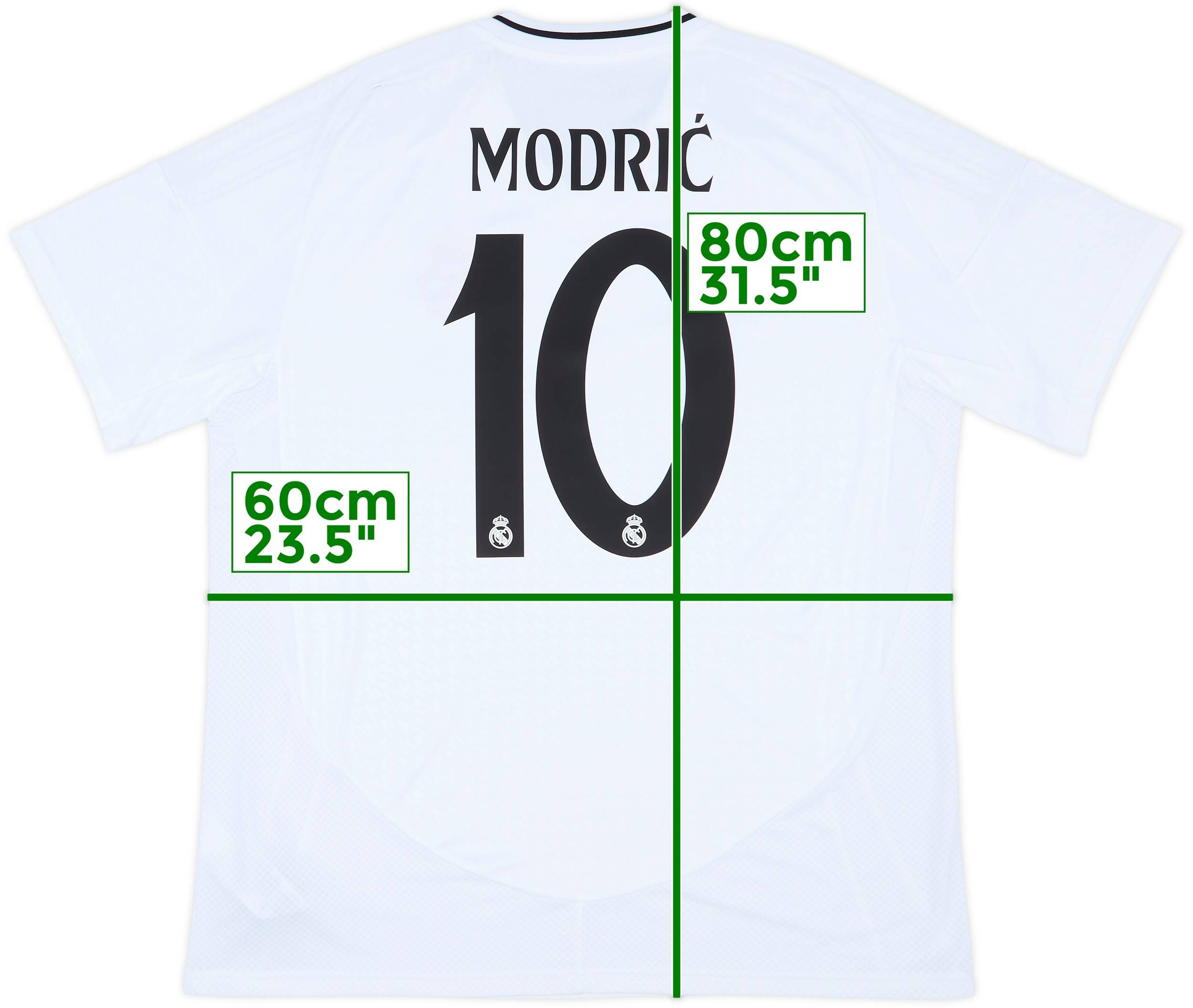Real Madrid MODRIĆ 10 ホワイトシャツ値下げあり 2024-25 Real Madrid Authentic Home Shirt Modric #10