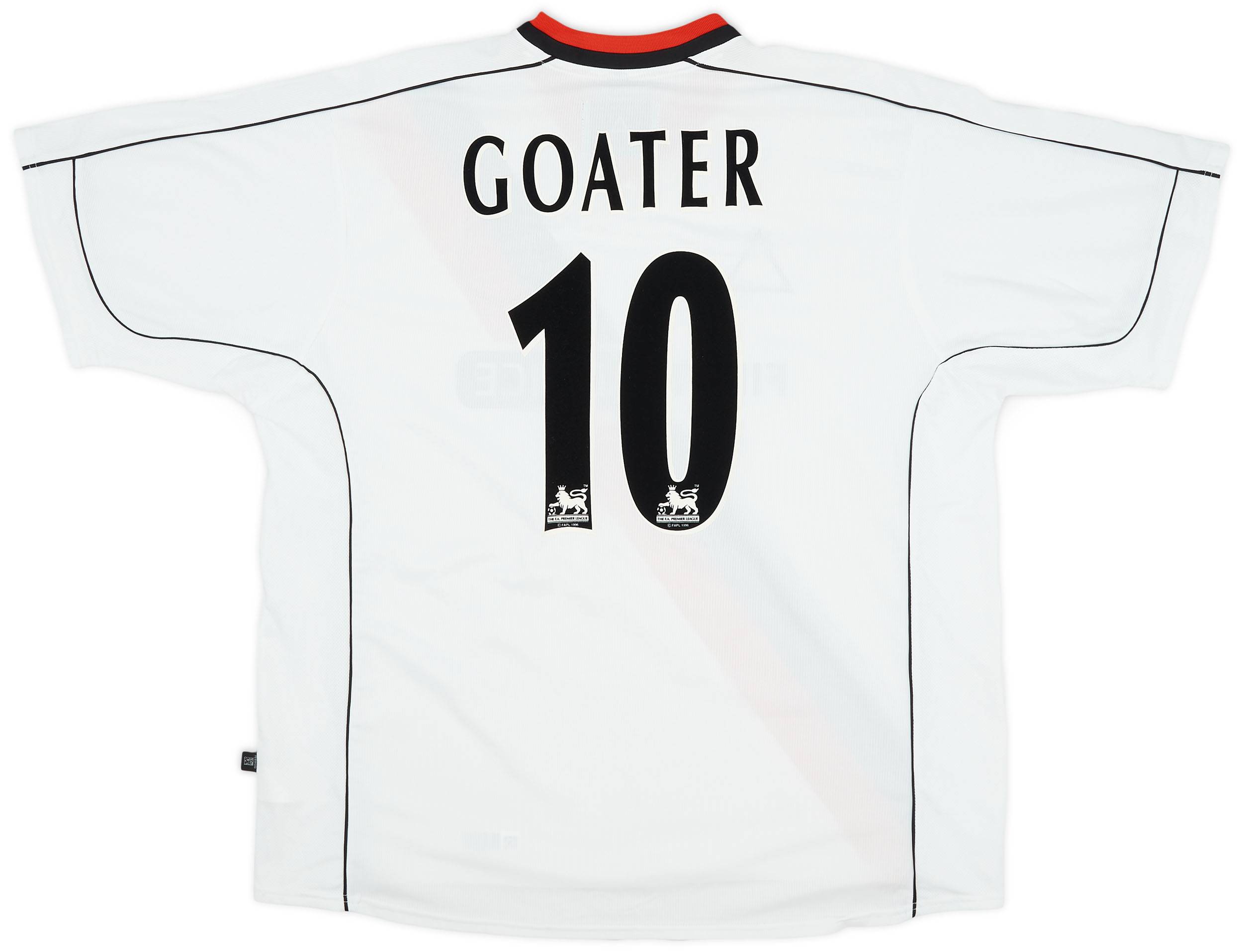 2002-03 Manchester City Away Shirt Goater #10 - 10/10 - (XXL)