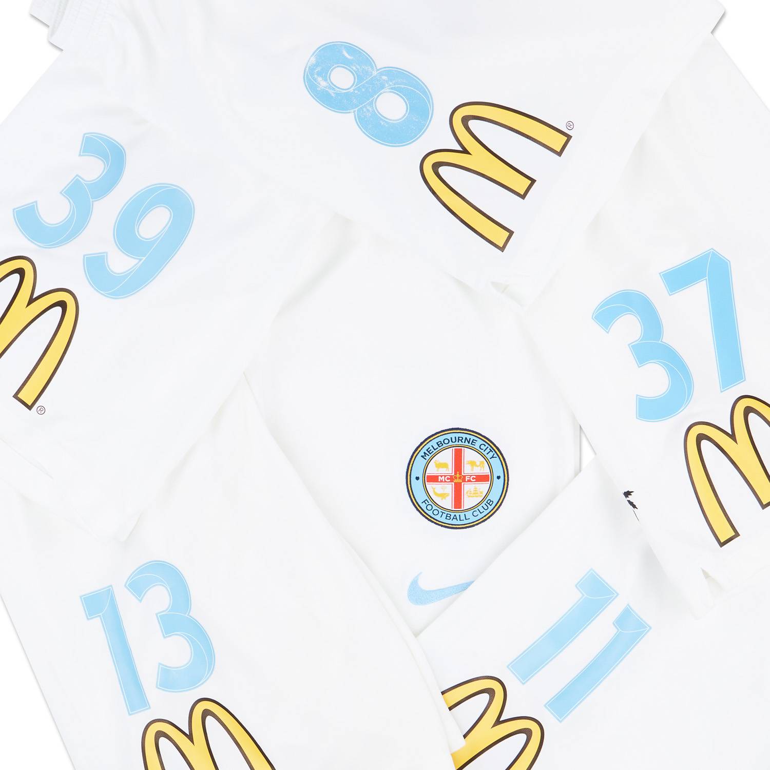 2018-19 Melbourne City Match Worn Home Shorts (Very Good)
