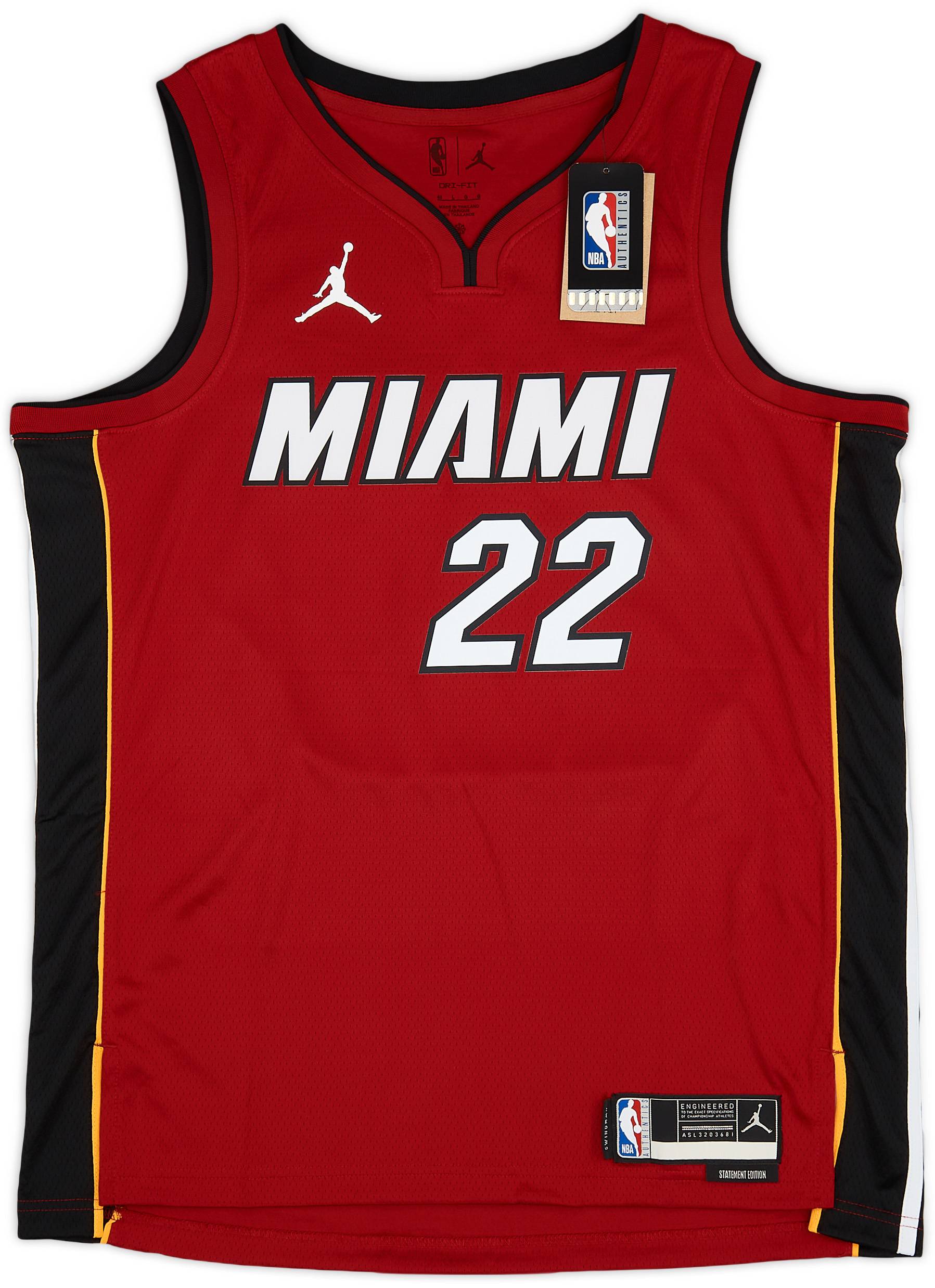2020 24 Miami Heat Butler 22 Jordan Swingman Alternate Jersey M