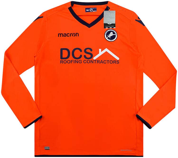 2018-19 Millwall Authentic Third L/S Shirt
