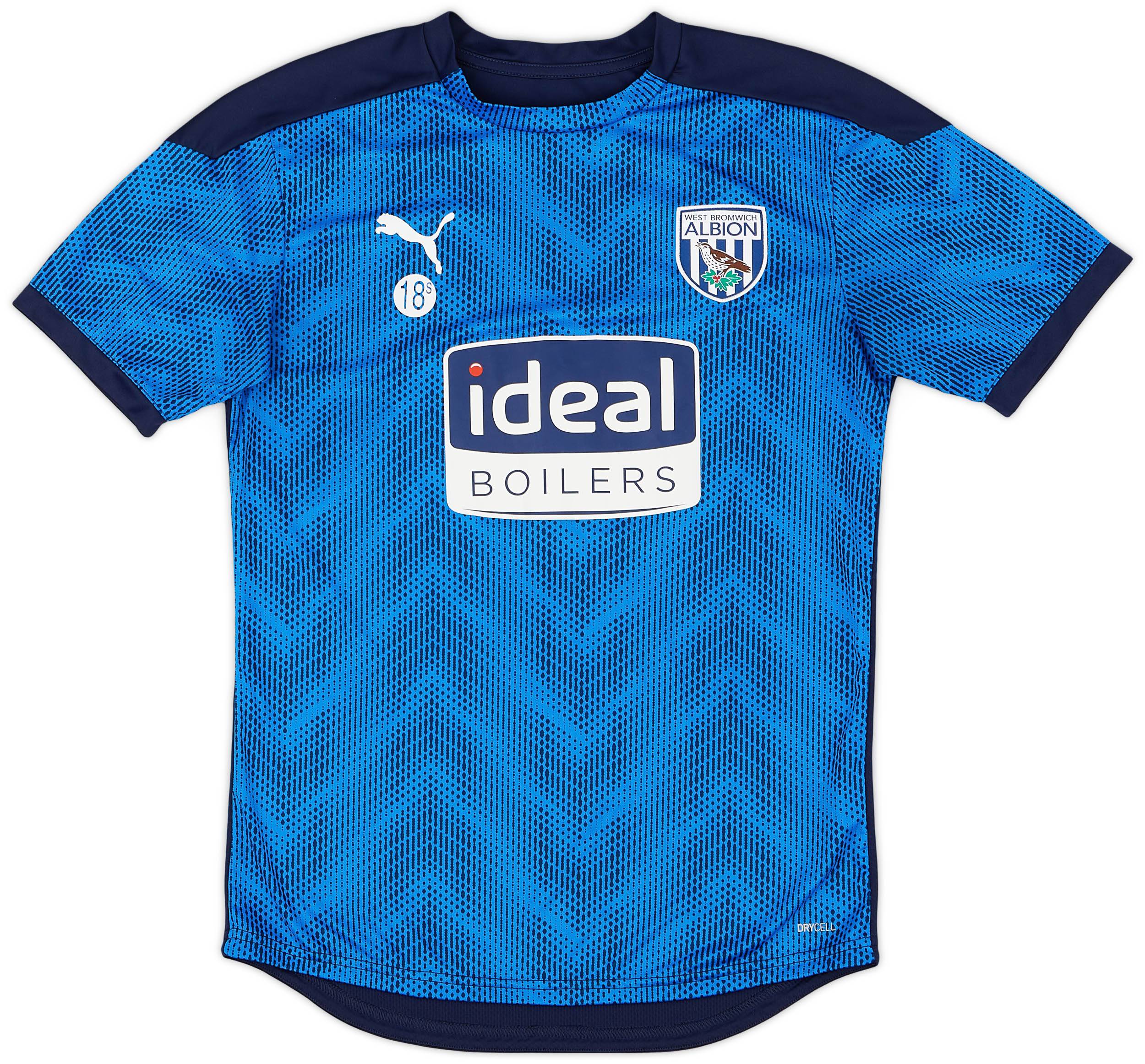 2019-20 West Brom Player Issue #18 Puma Training Shirt #18 - 9/10 - (M)