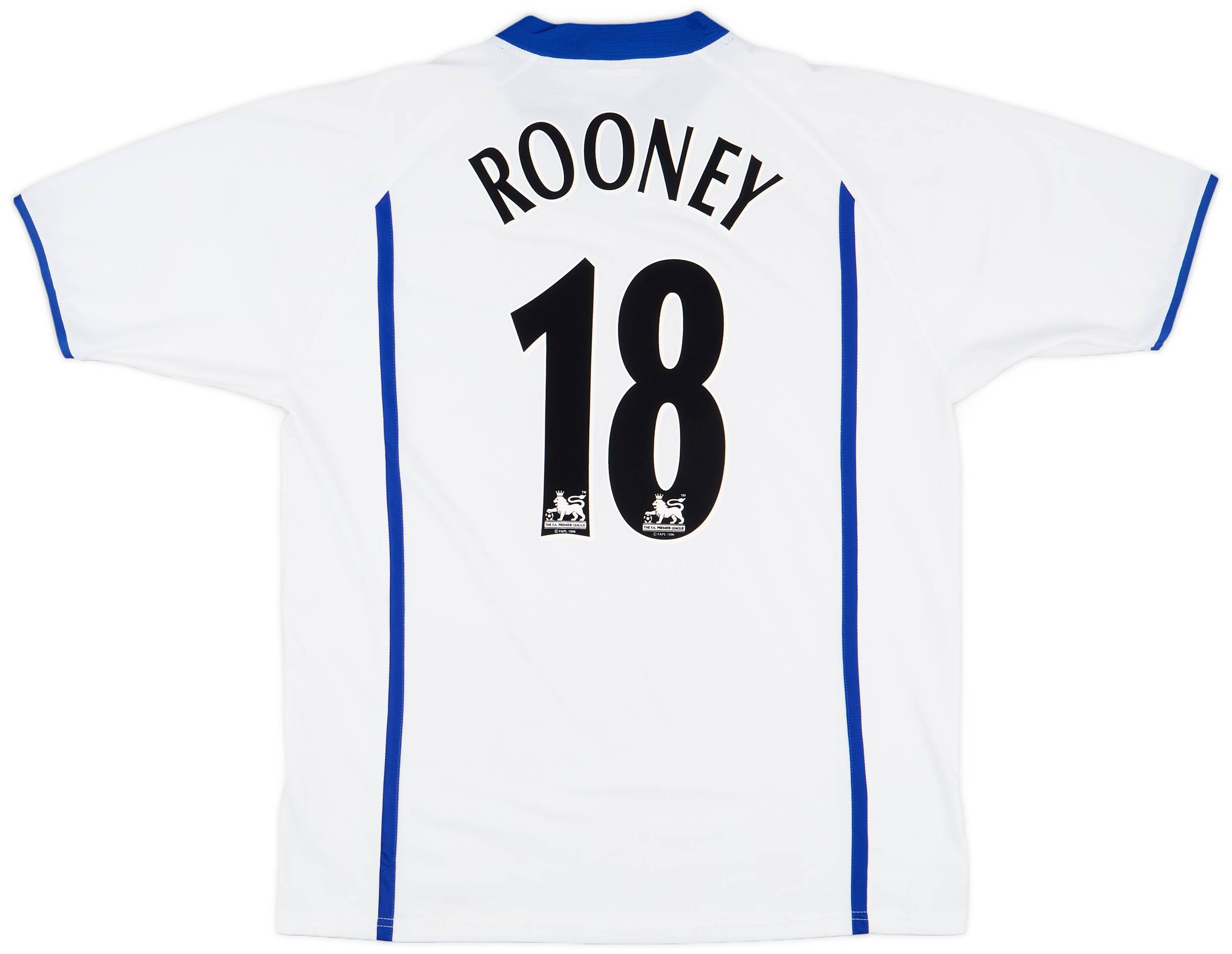 2002-03 Everton Away Shirt Rooney #18 - 8/10 - (L)