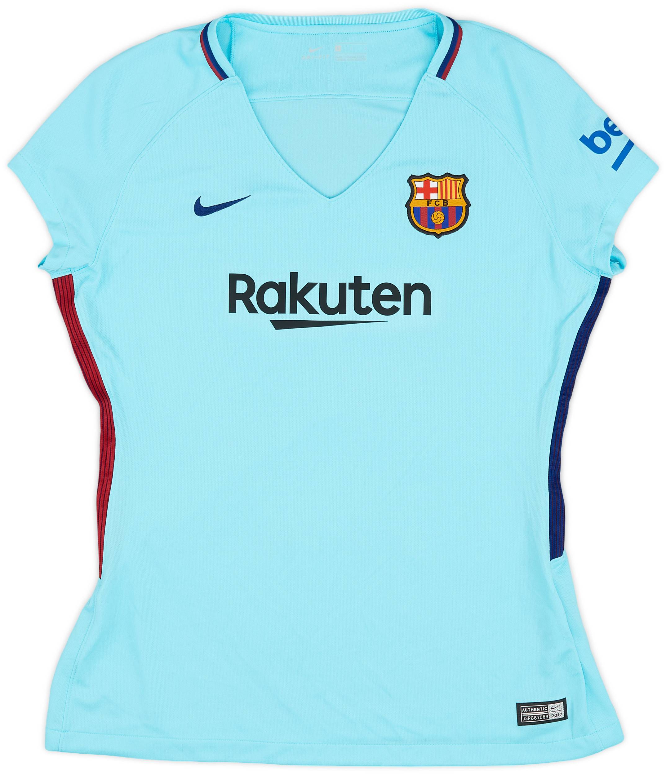 2017-18 Barcelona Away Shirt - 9/10 - (Women's L)