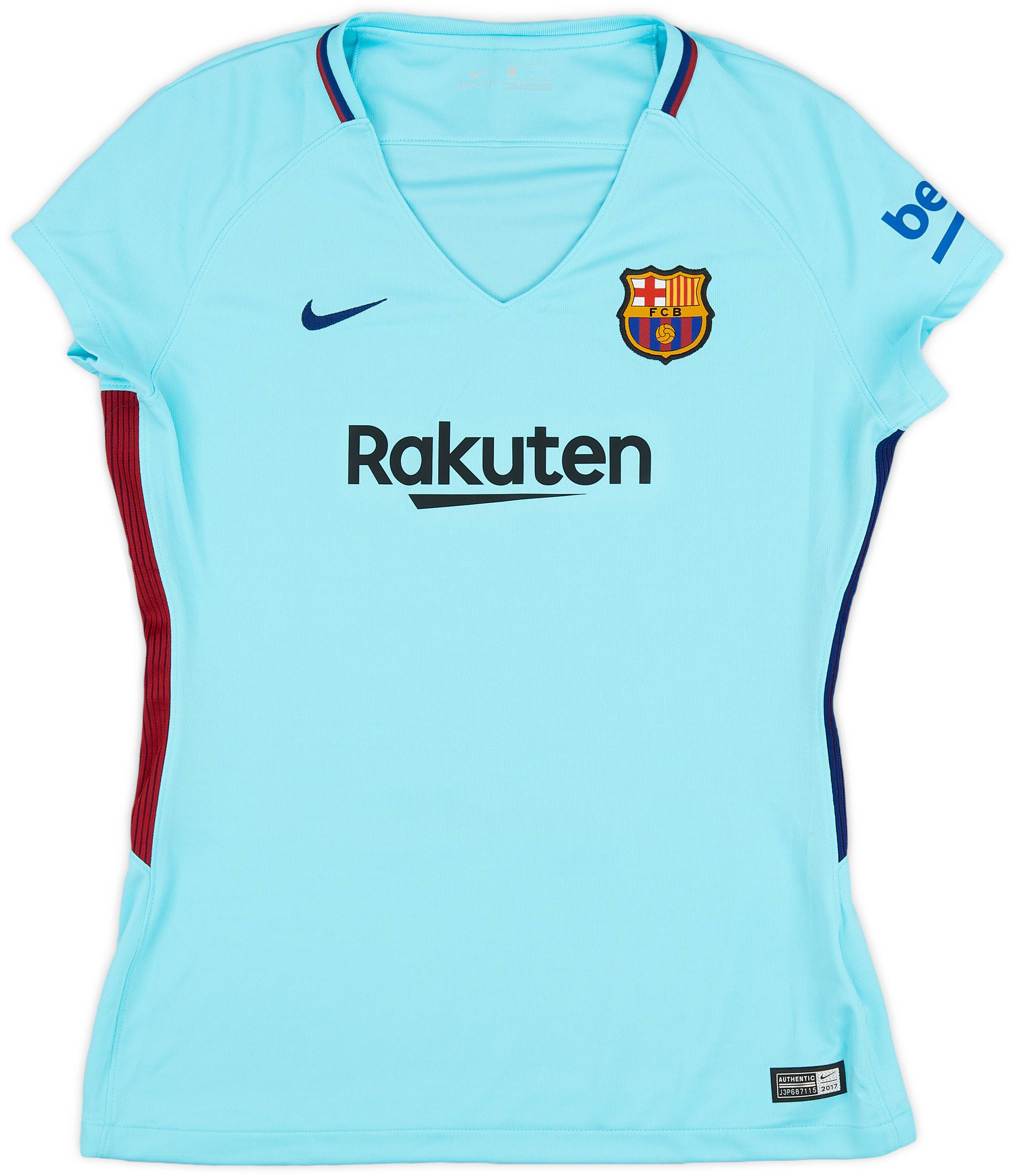 2017-18 Barcelona Away Shirt - 9/10 - (Women's L)