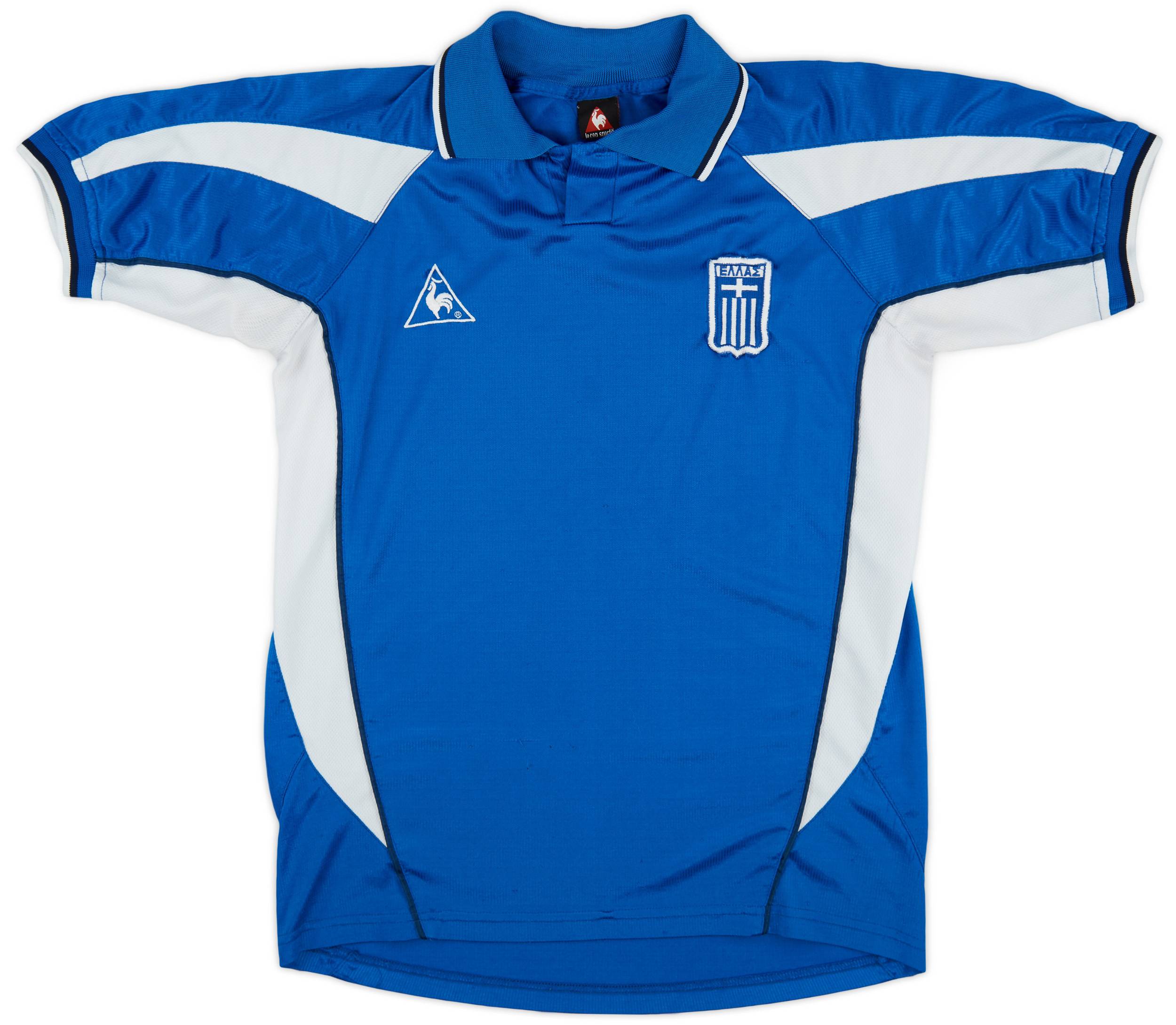 2000 01 Greece Home Shirt 6 10 M