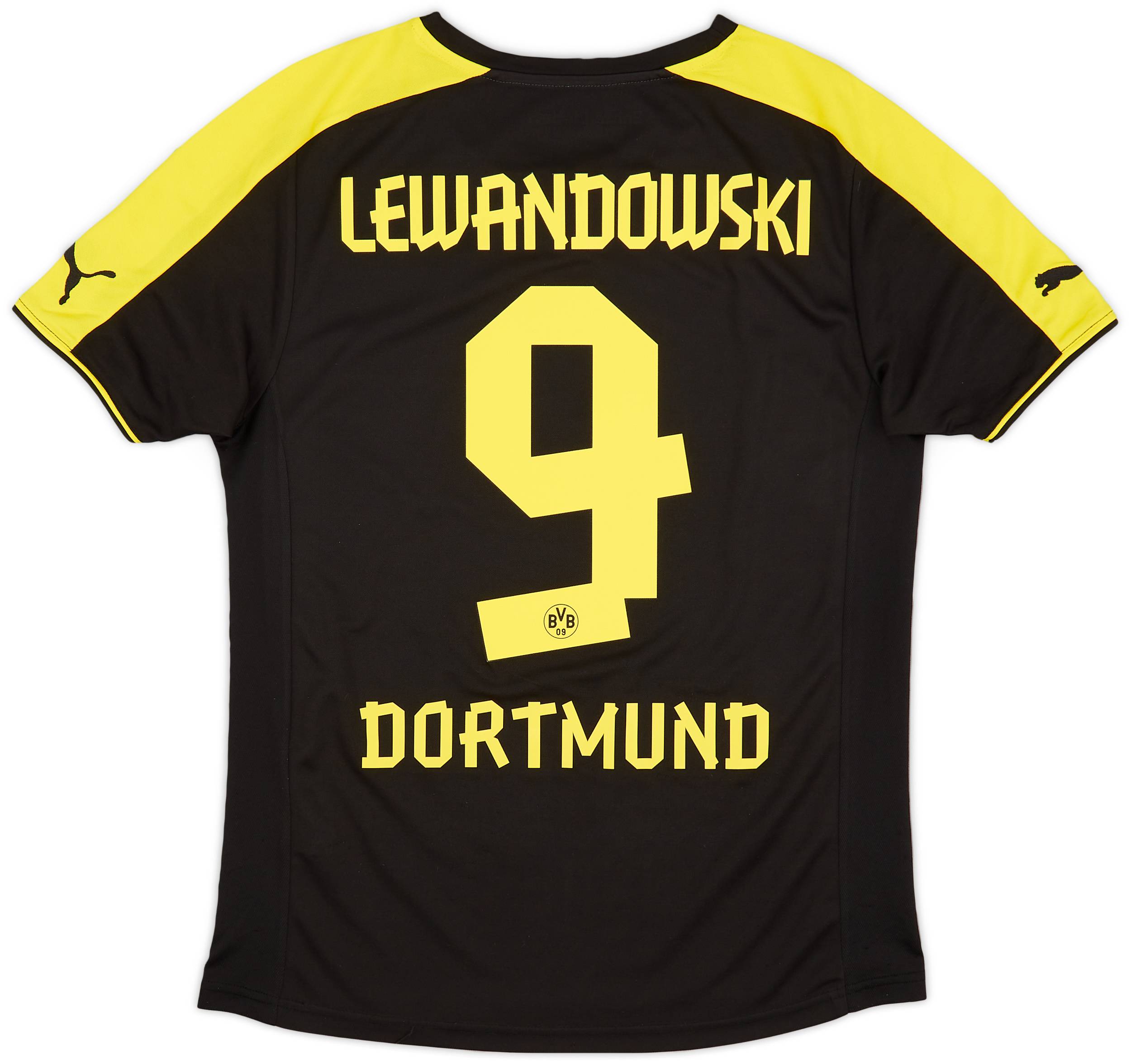 2013 14 Borussia Dortmund Away Shirt Lewandowski 9 9 10 S