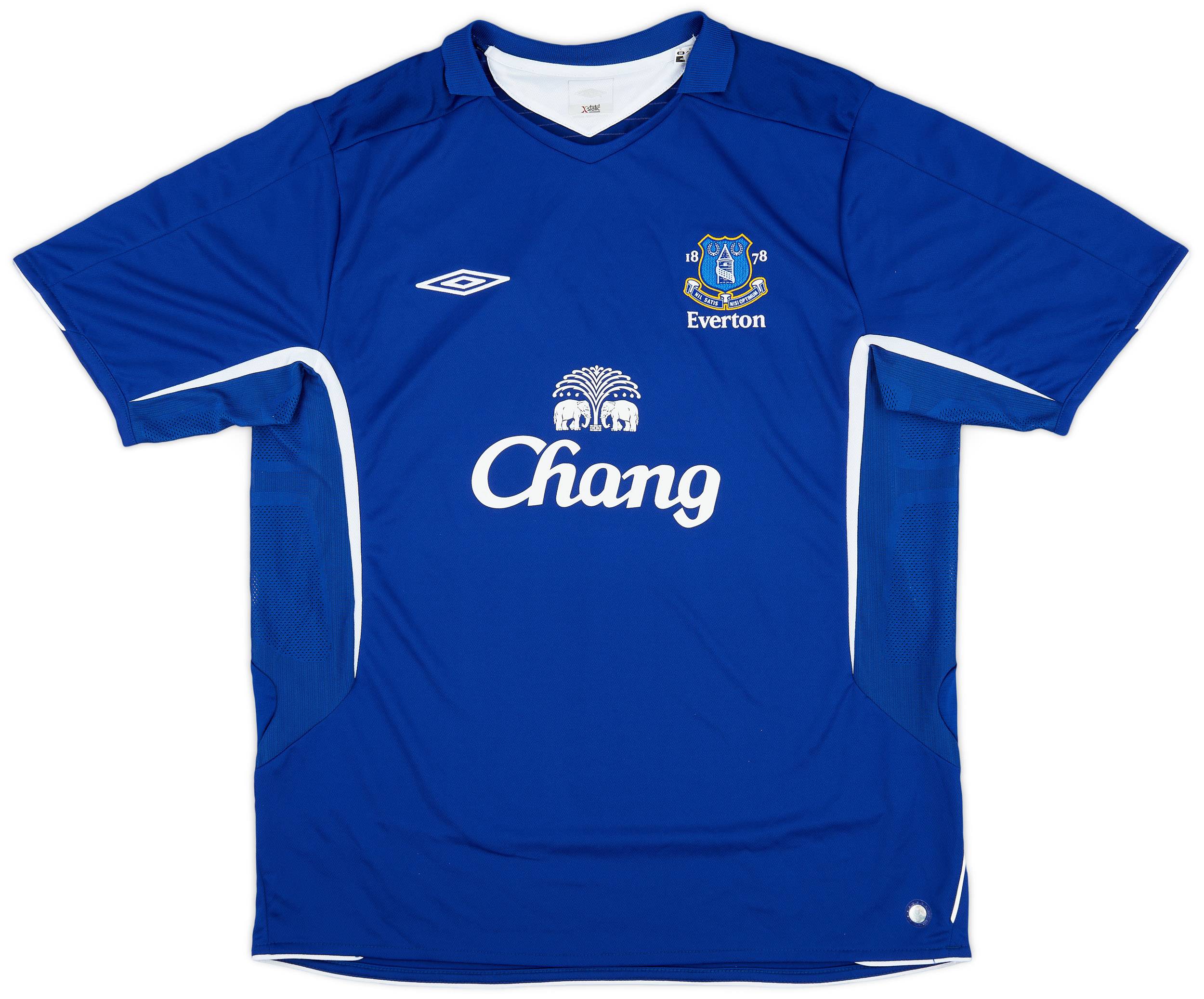 2005-06 Everton Home Shirt - 9/10 - (XL)