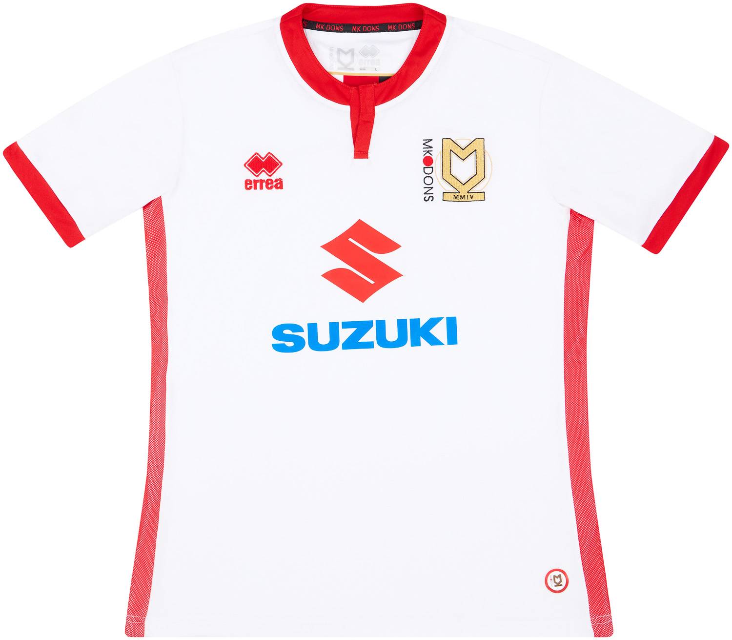2017-18 MK Dons Home Shirt - 8/10 - (L)