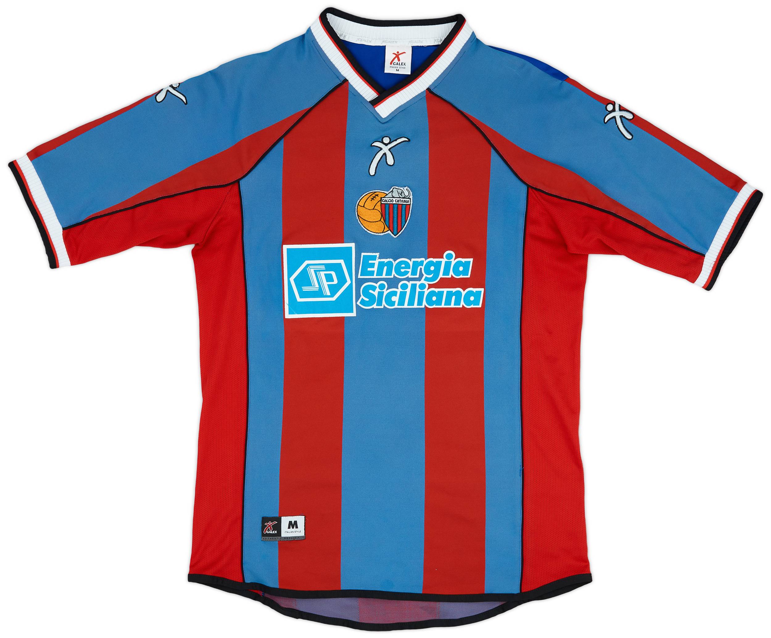 2002 03 Catania Home Shirt 8 10 M