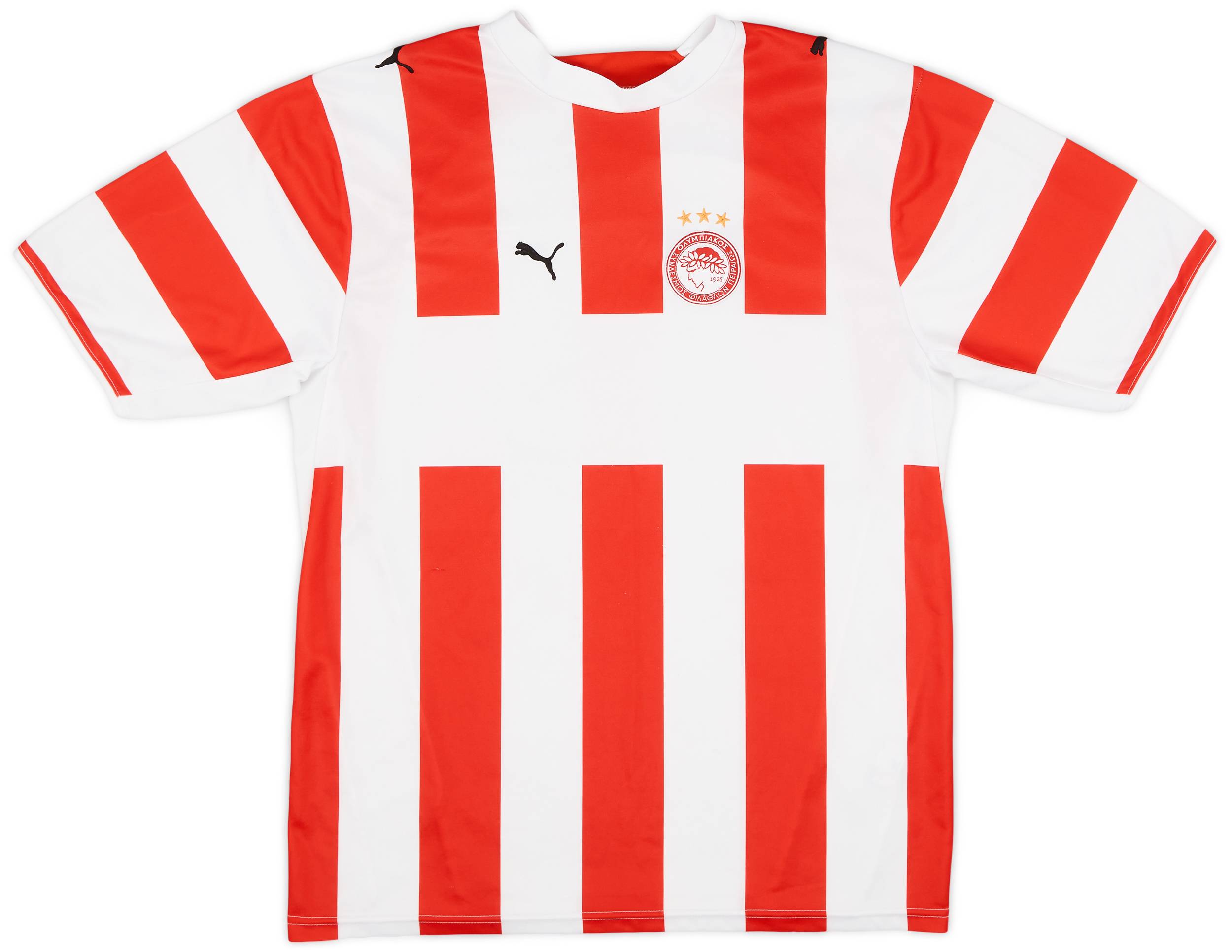 2006-07 Olympiakos Home Shirt - 8/10 - (L)