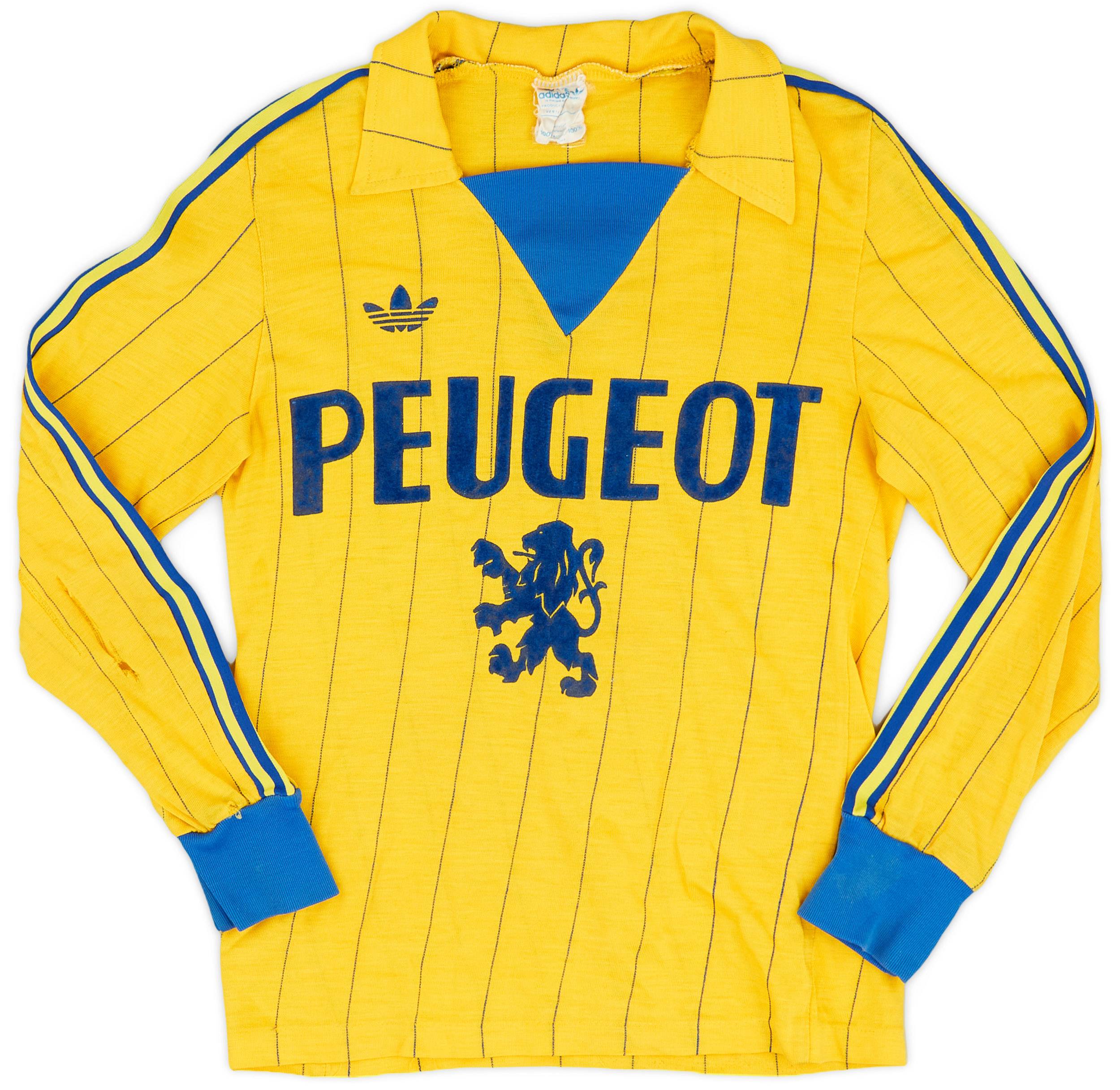 1981-82 Sochaux Home L/S Shirt - 7/10 - (L.Boys)