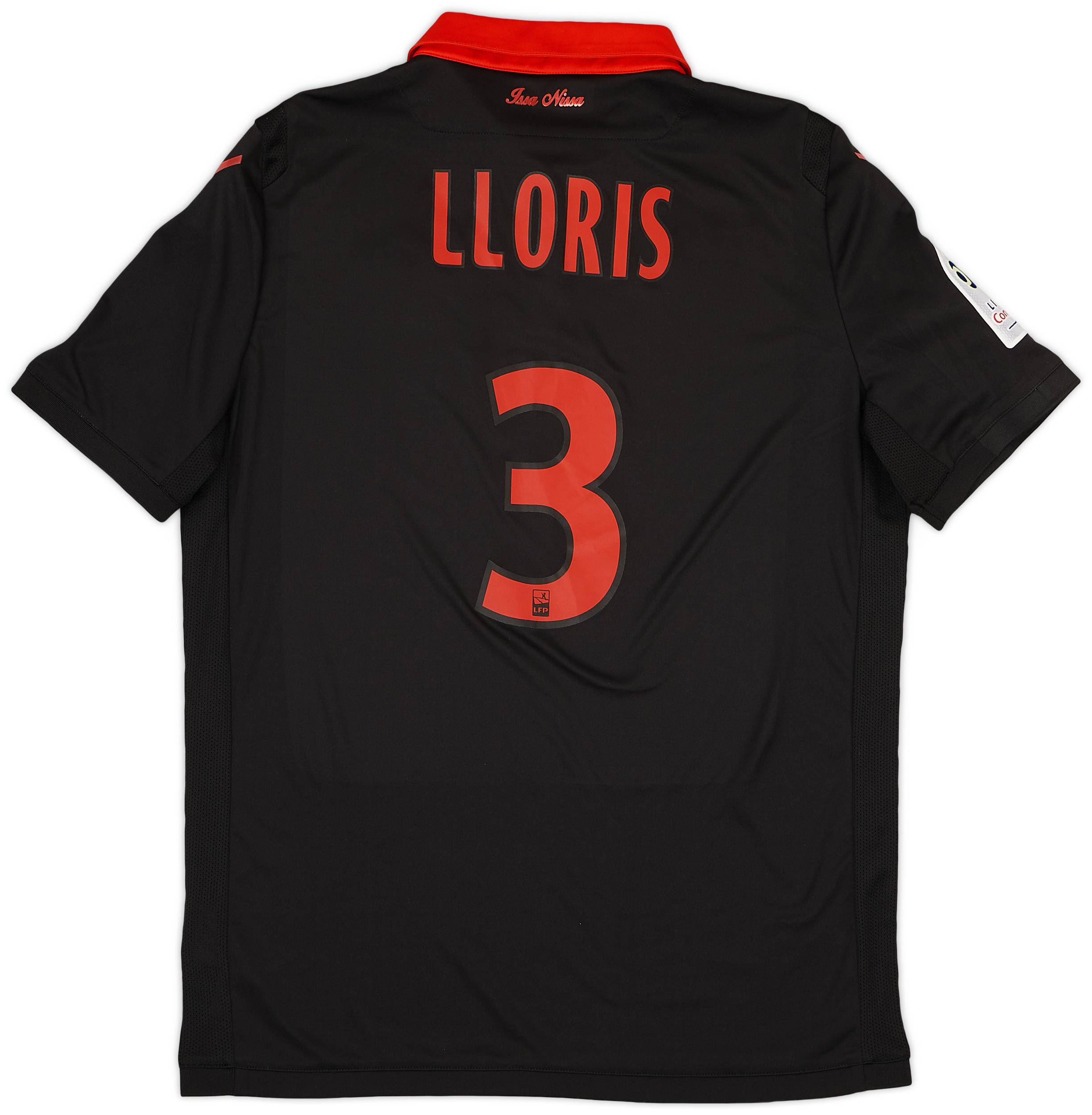 2018-19 Nice Away Shirt Lloris #3 - 8/10 - (XL)