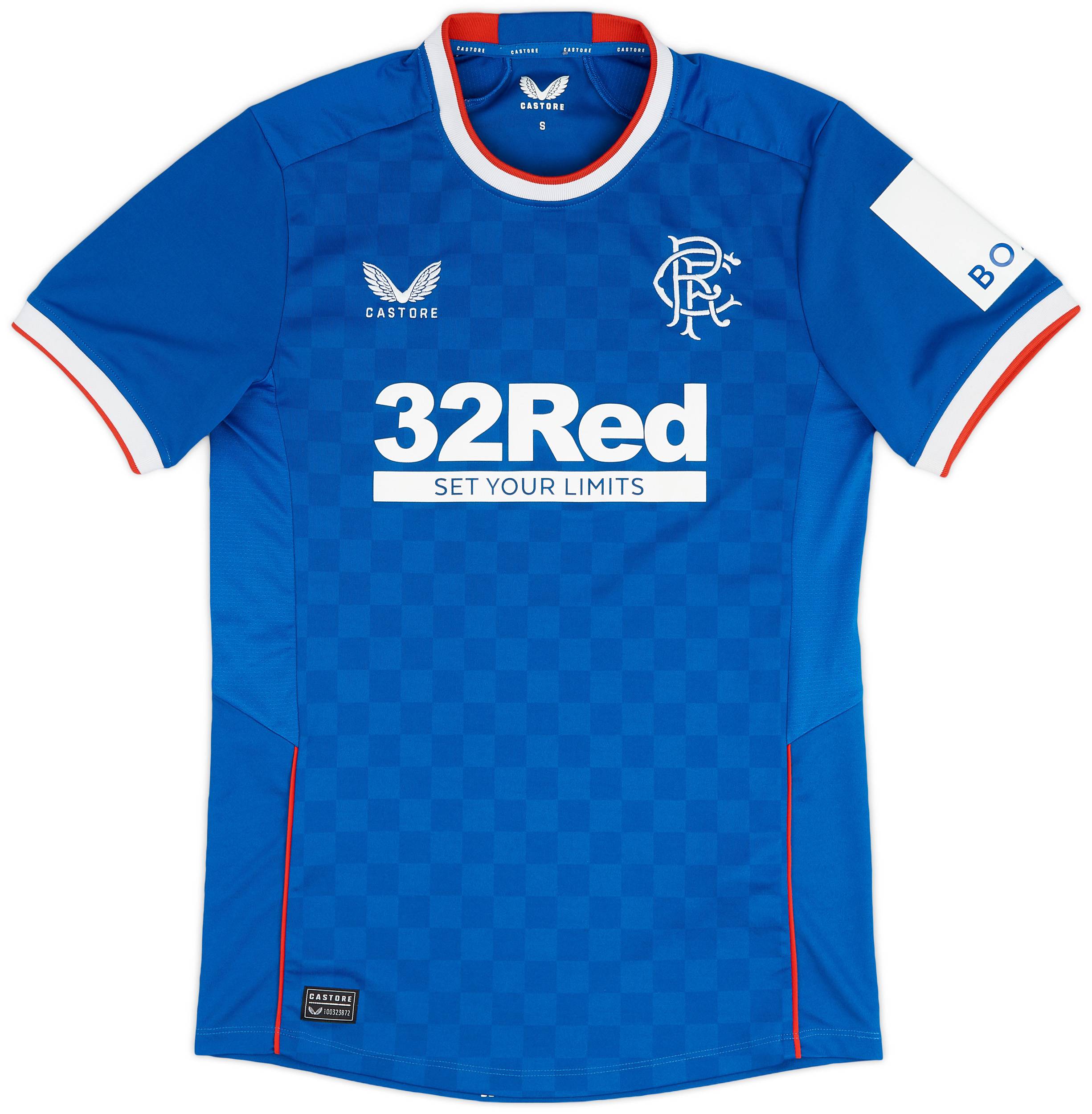 2022-23 Rangers Home Shirt - 9/10 - (S)