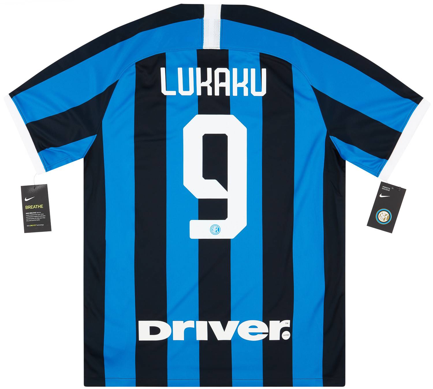 2019-20 Inter Milan Home Shirt Lukaku #9
