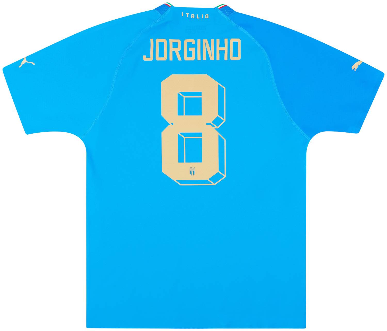 2022-23 Italy Authentic Home Shirt Jorginho #8