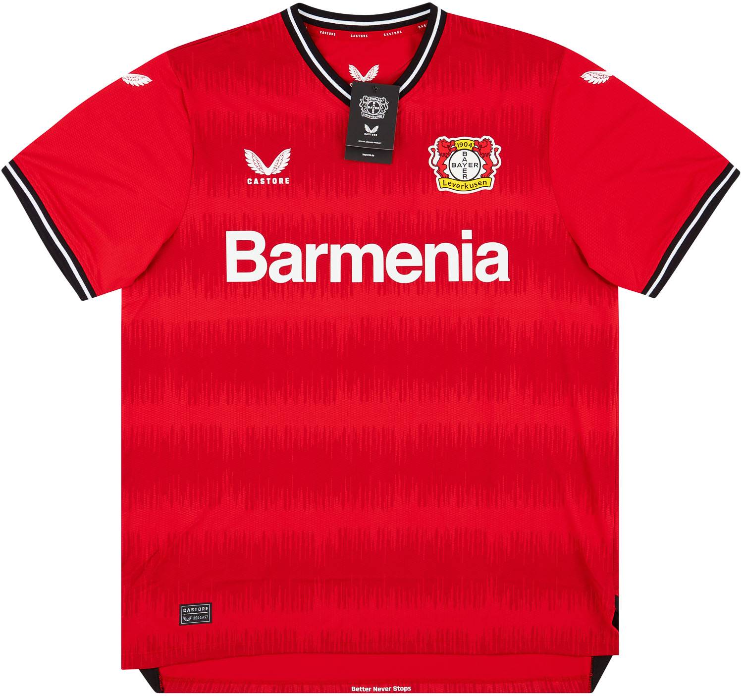 2022-23 Bayer Leverkusen Player Issue Pro Home Shirt Wirtz