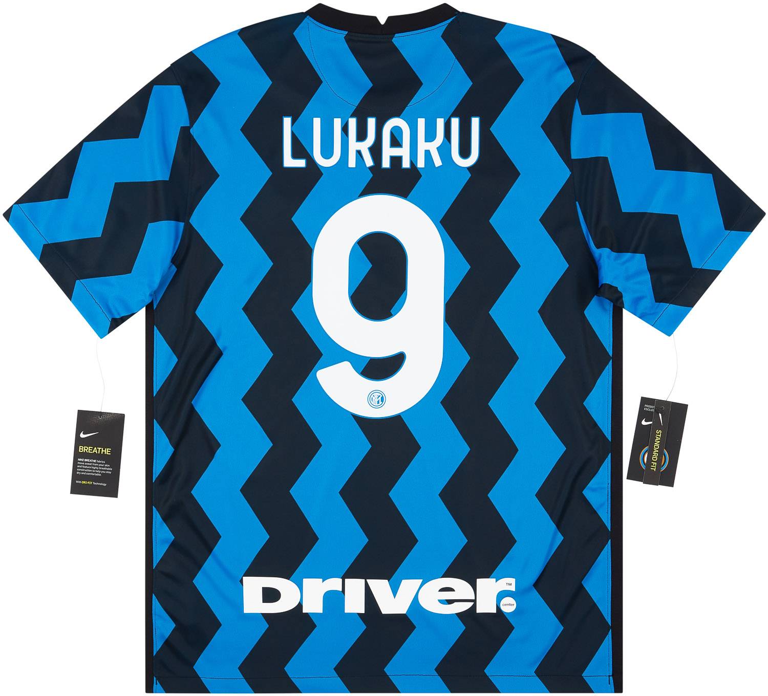 2020-21 Inter Milan Home Shirt Lukaku #9