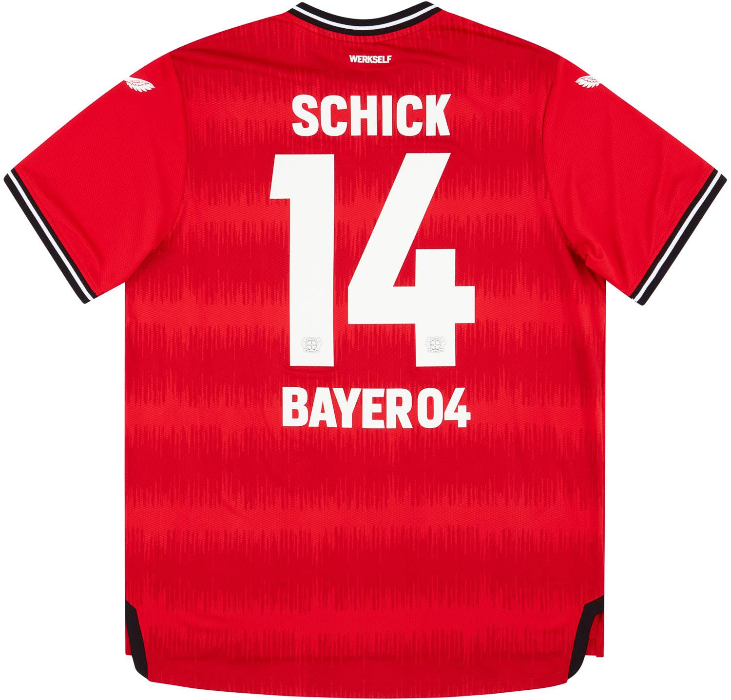 2022-23 Bayer Leverkusen Player Issue Pro Home Shirt Schick #14 (XL)