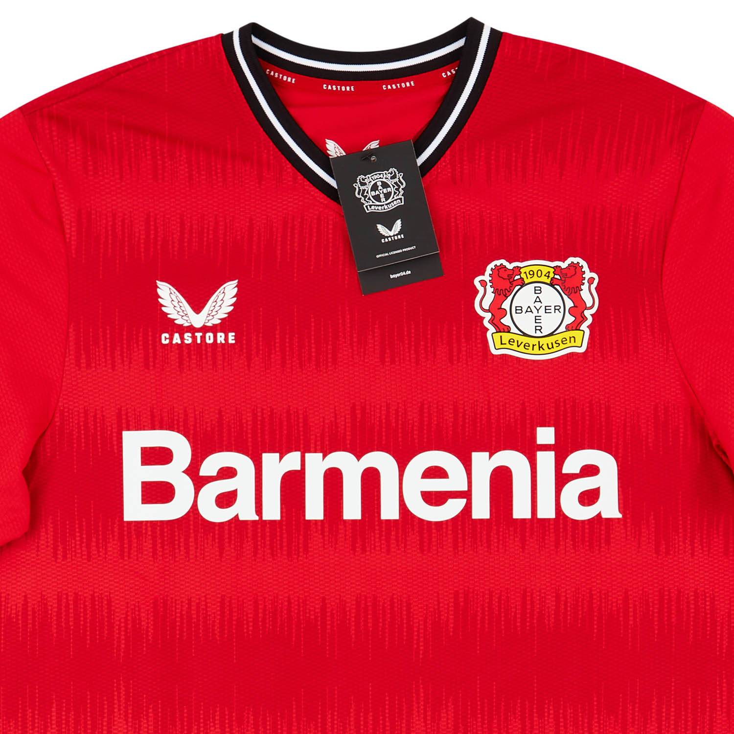 2022-23 Bayer Leverkusen Player Issue Pro Home L/S Shirt