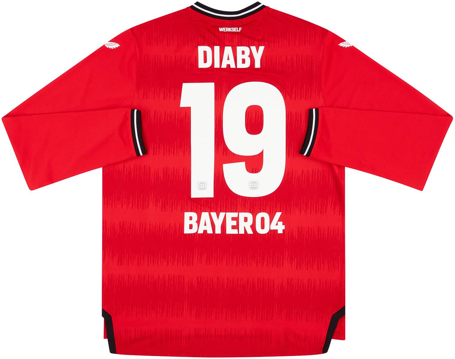 2022-23 Bayer Leverkusen Player Issue Pro Home L/S Shirt Diaby #19