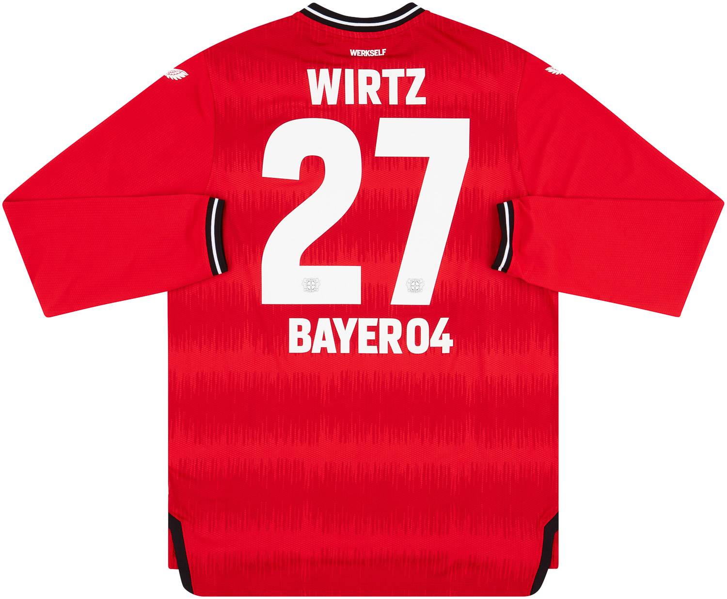 2022-23 Bayer Leverkusen Player Issue Pro Home L/S Shirt Wirtz #27