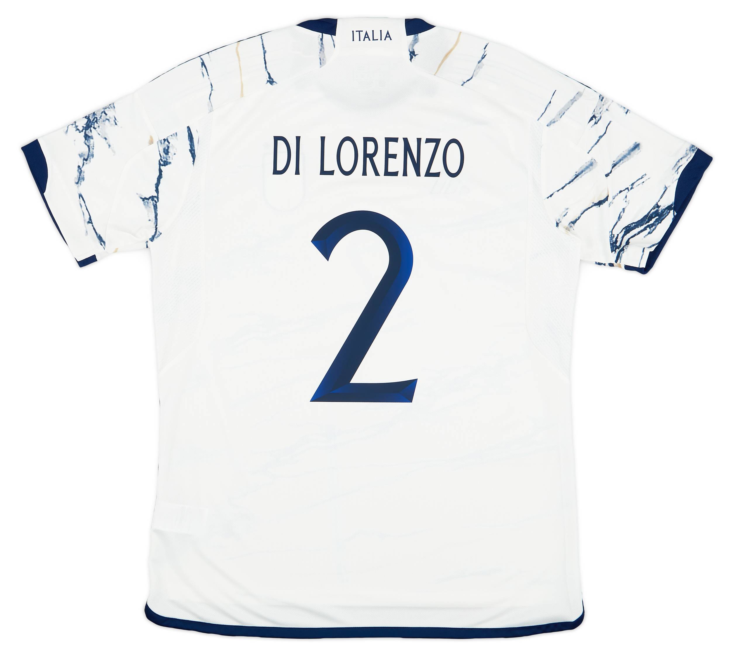2023-24 Italy Away Shirt Di Lorenzo #2