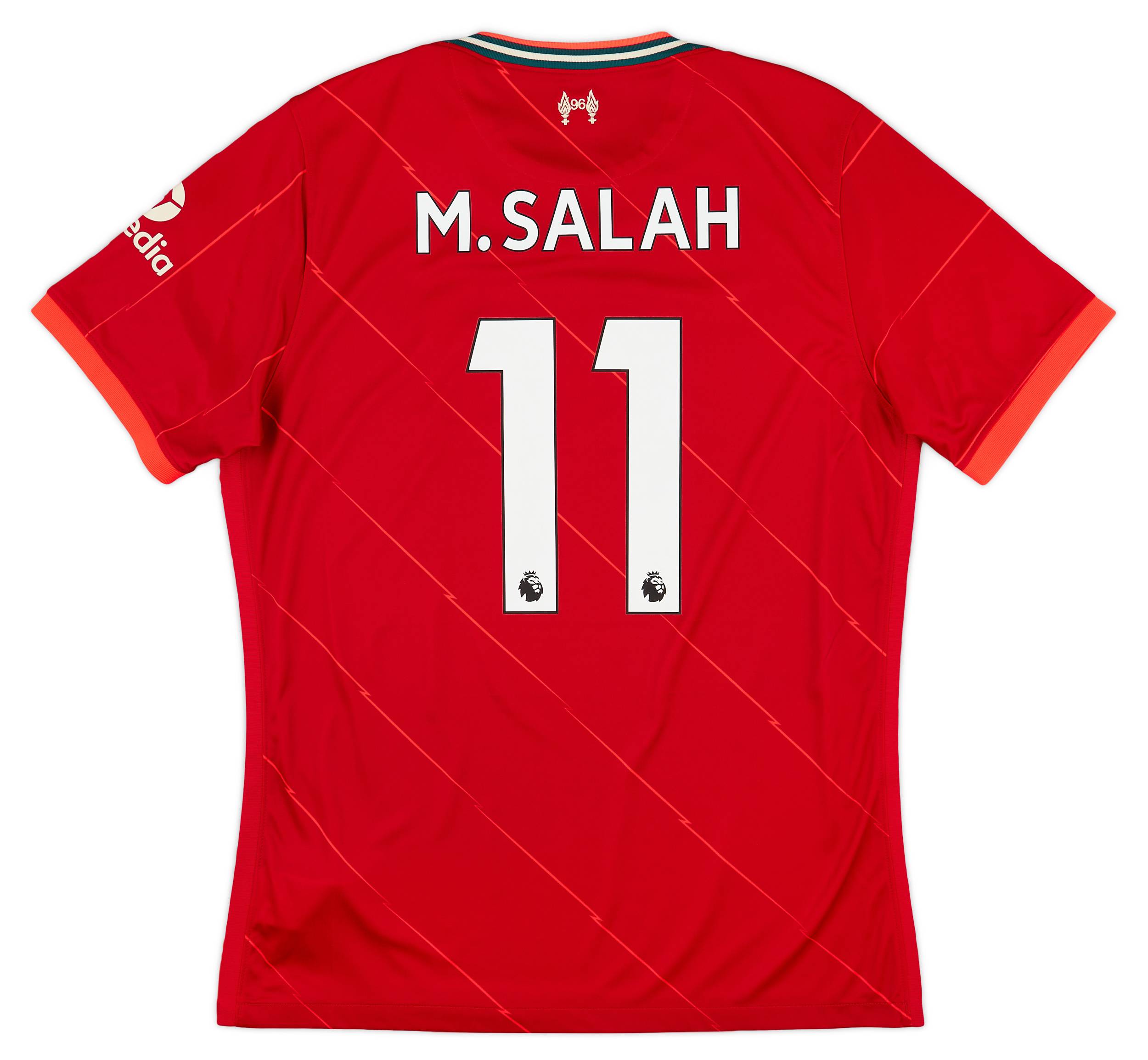 2021-22 Liverpool Home Shirt M.Salah #11