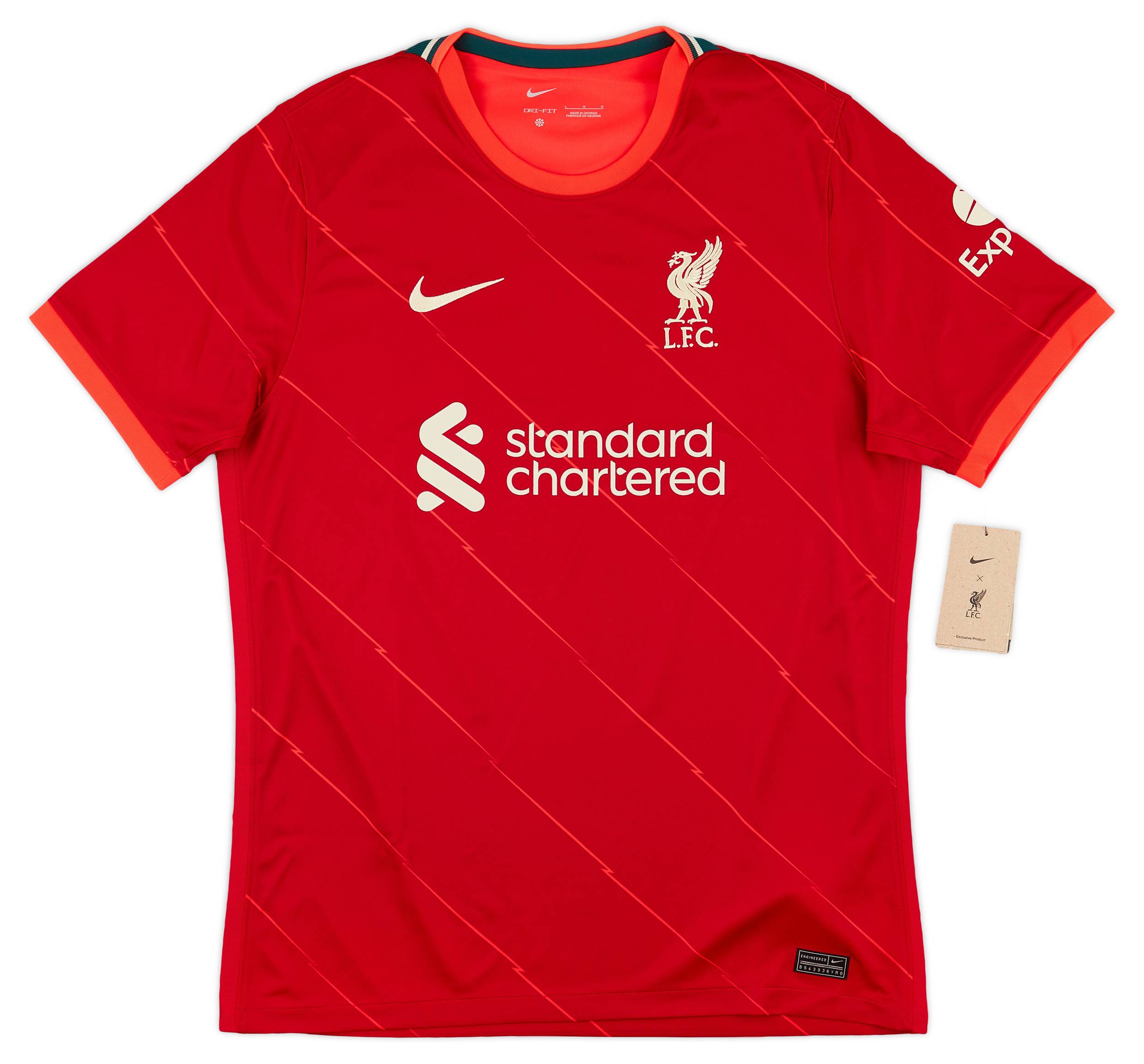 2021-22 Liverpool Home Shirt M.Salah #11