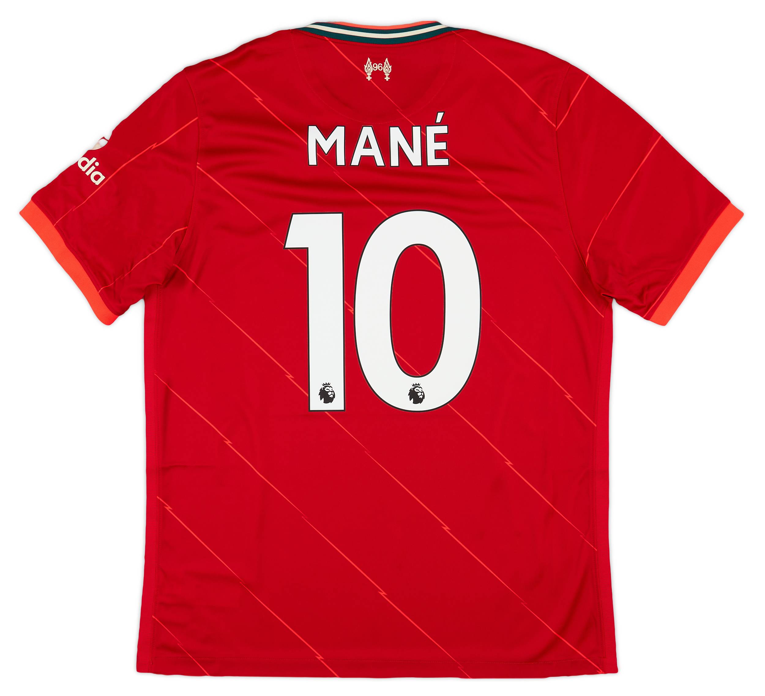 2021 22 Liverpool Home Shirt Mane 10