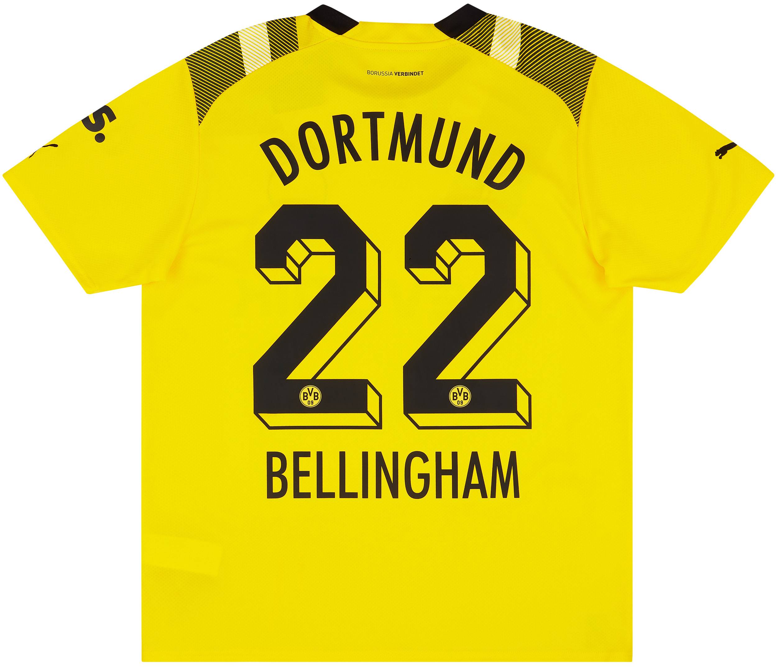 2022-23 Dortmund Cup Shirt Bellingham #22