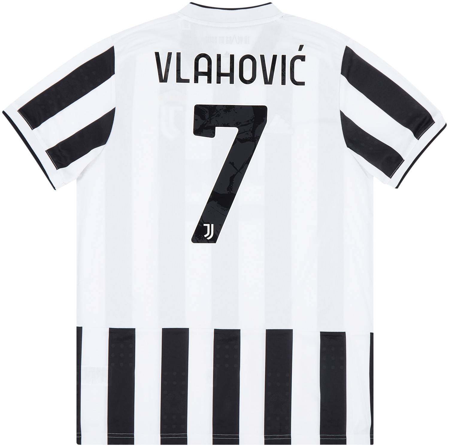 2021-22 Juventus Home Shirt Vlahović #7