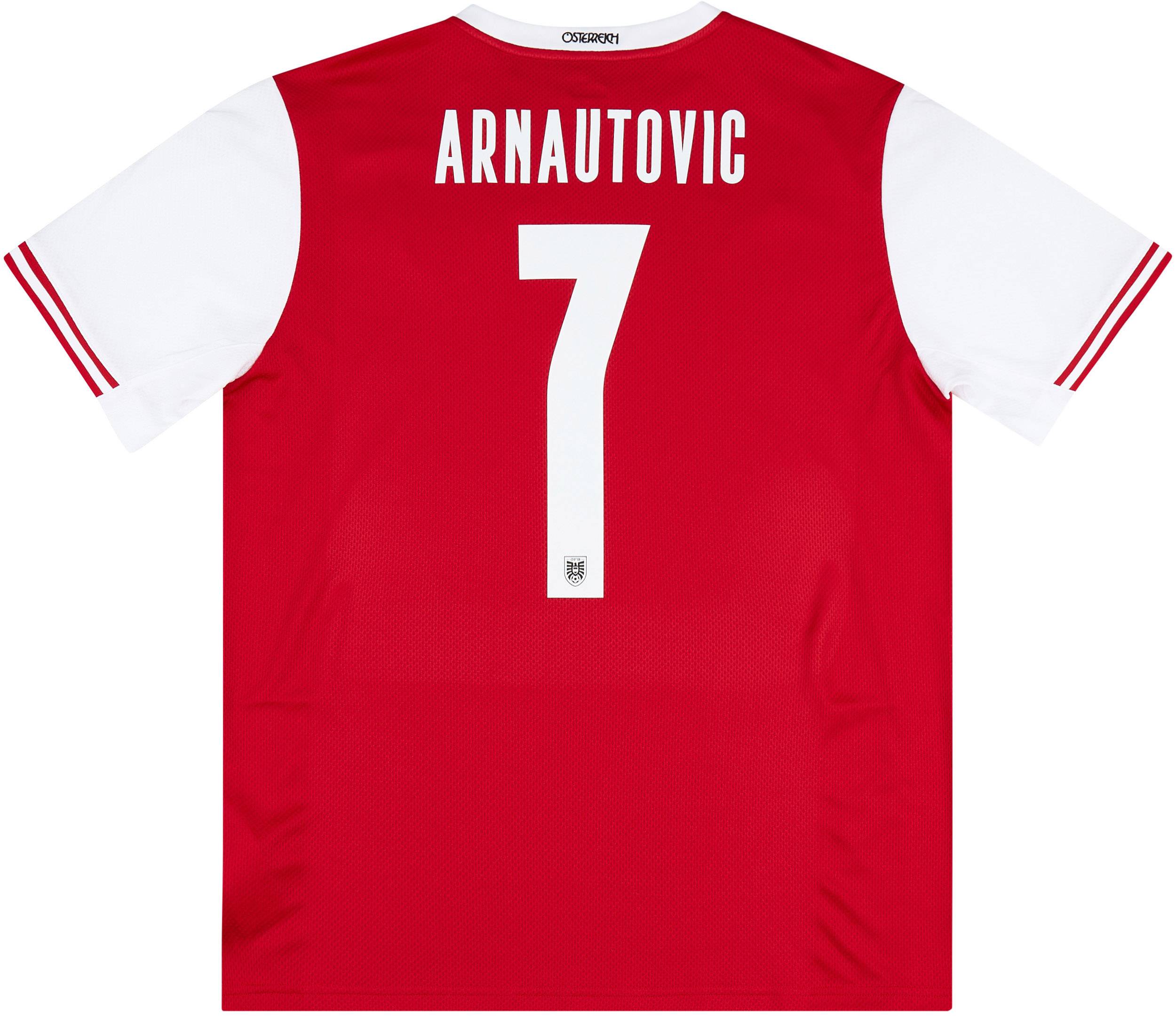 2020-21 Austria Home Shirt Arnautovic #7