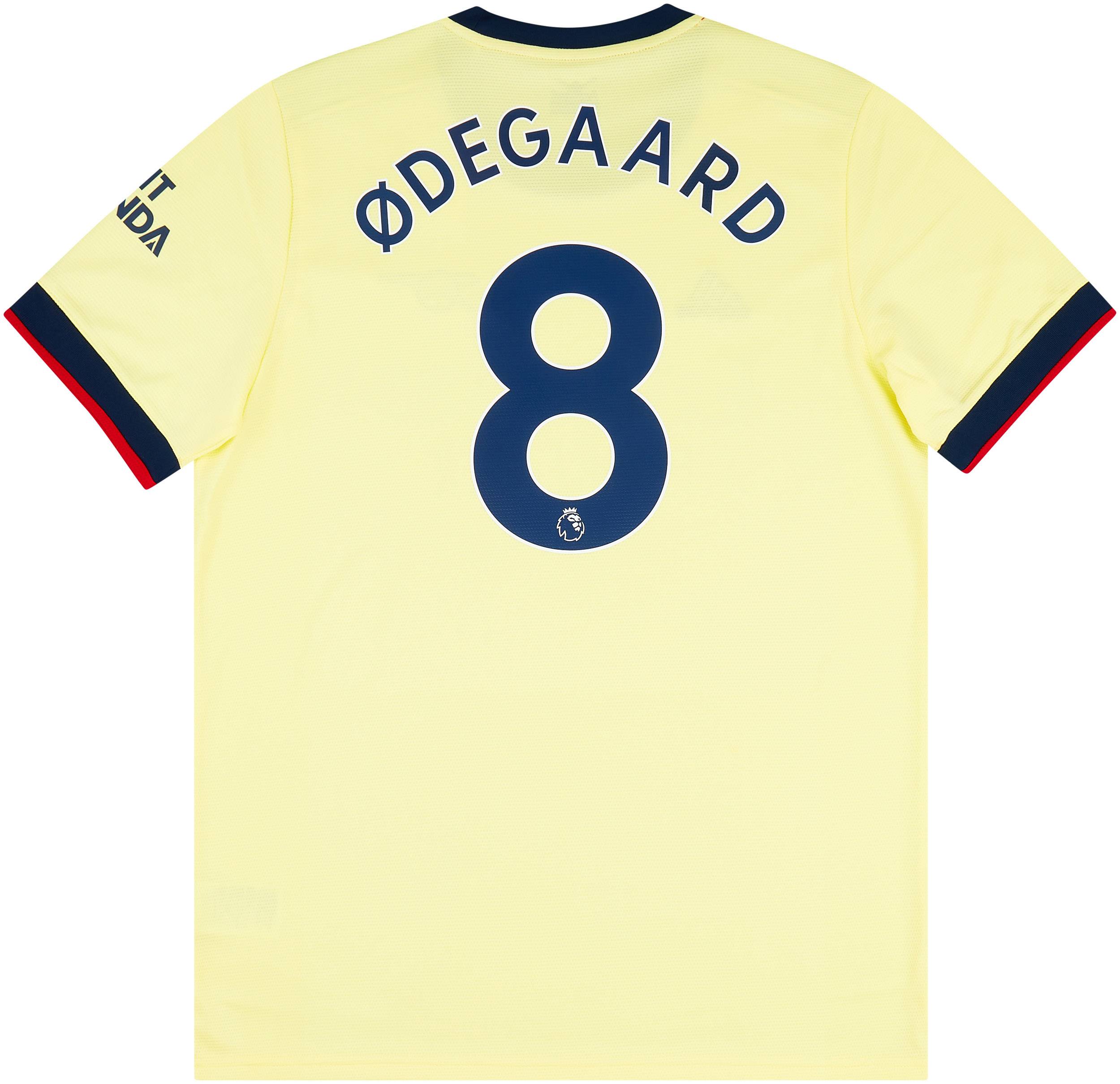 2021-22 Arsenal Away Shirt Ødegaard #8