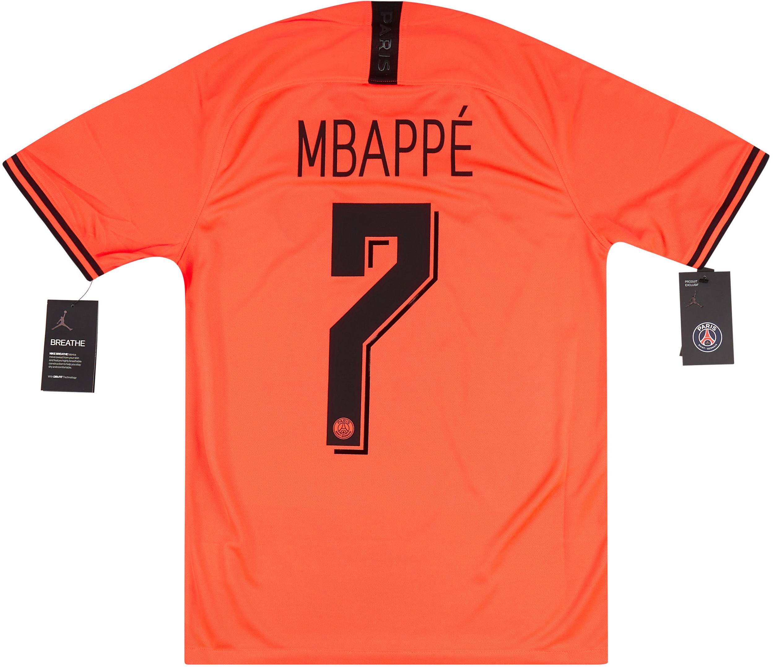 2019-20 Paris Saint-Germain Away Shirt Mbappé #7 (S)