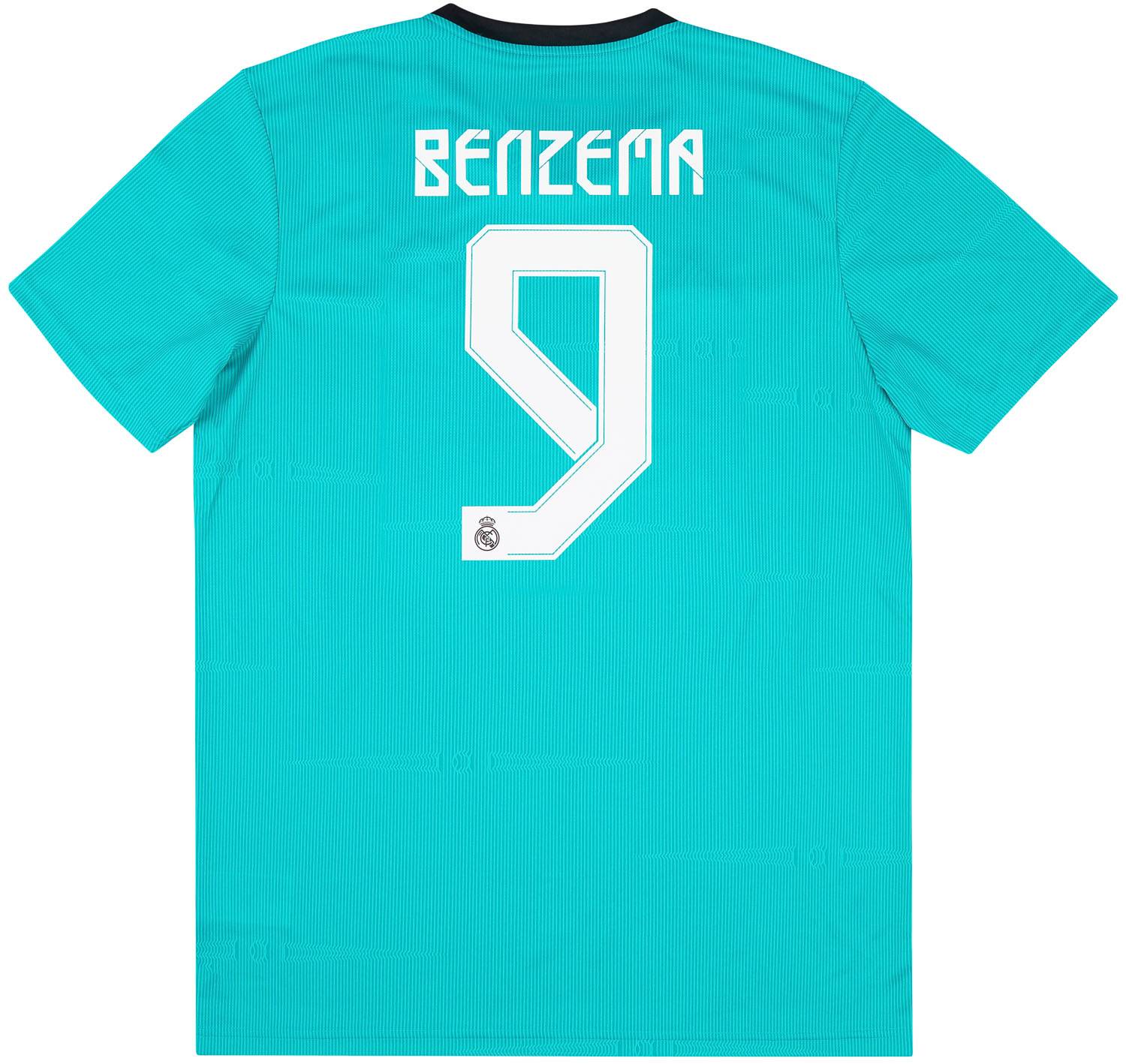 2021-22 Real Madrid Third Shirt Benzema #9