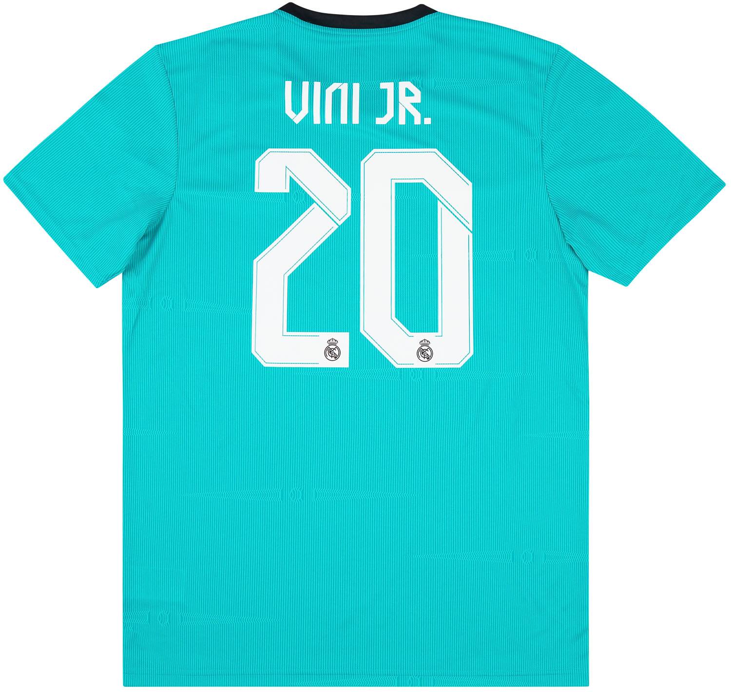 2021-22 Real Madrid Third Shirt Vini Jr. #20 - NEW